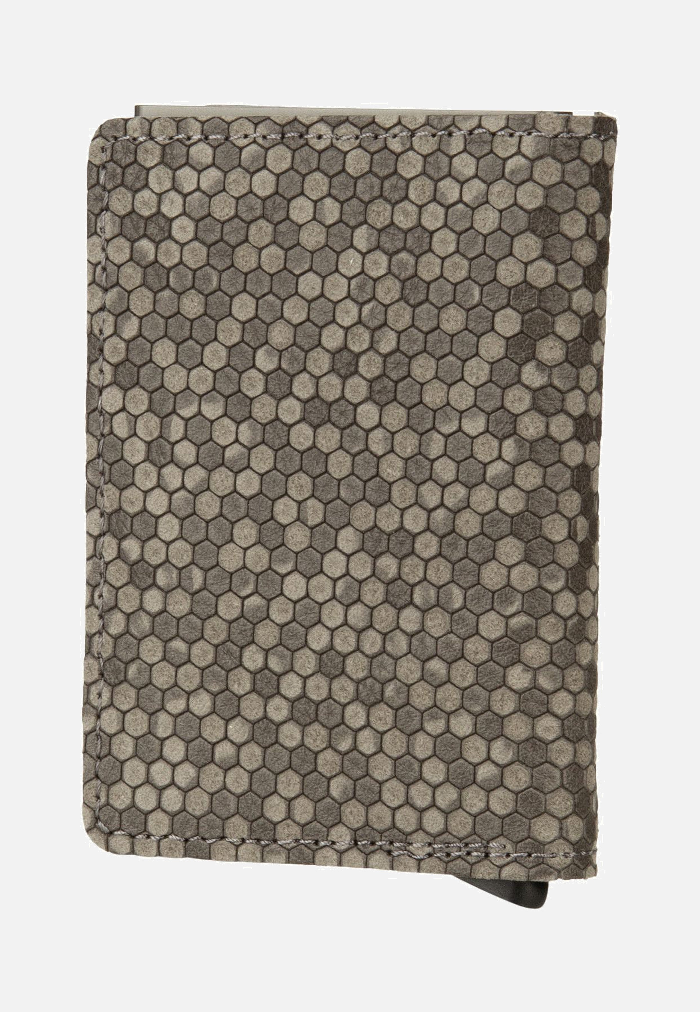 Secrid Slimwallet Hexagon Grey Portemonnaie