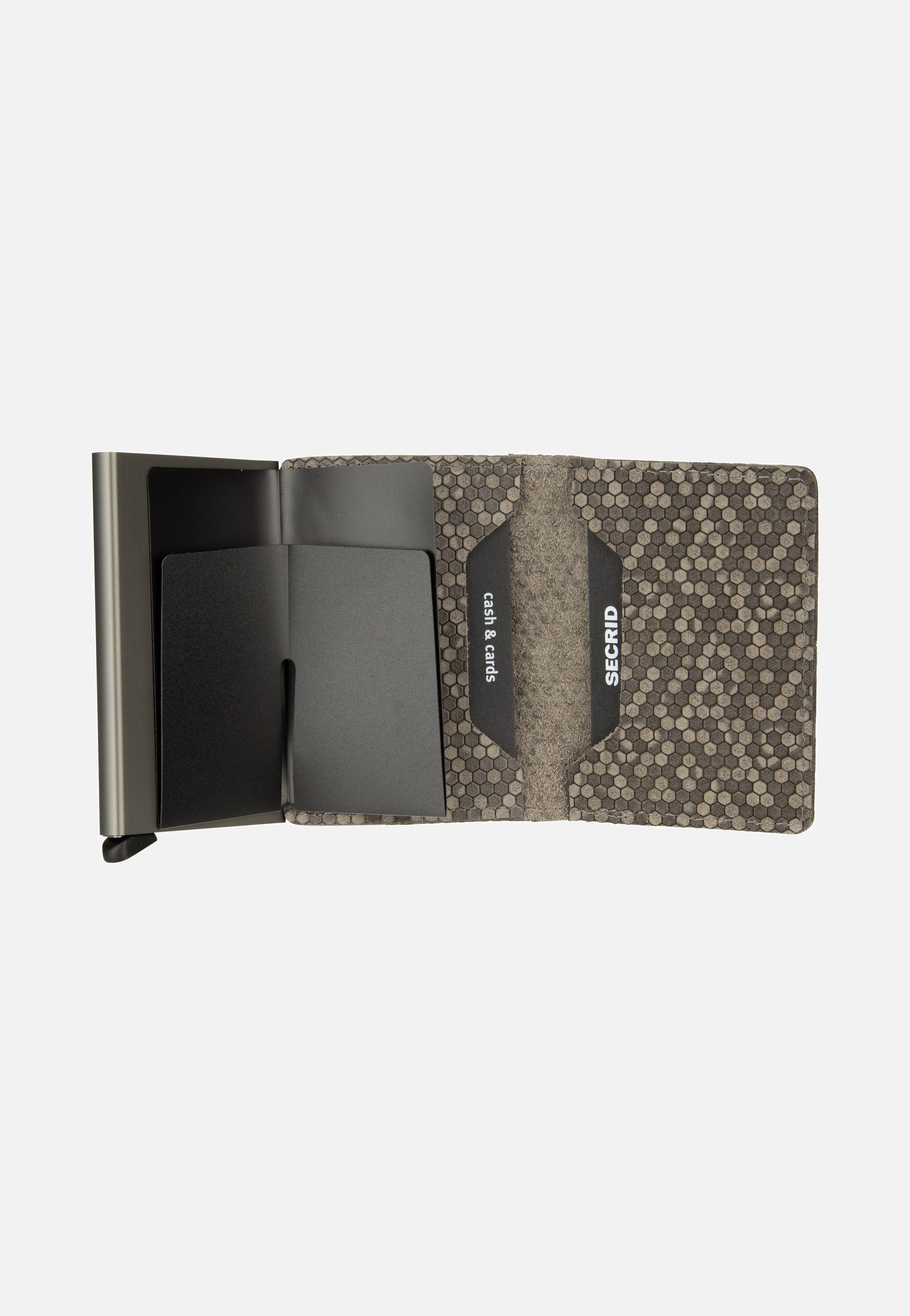 Secrid Slimwallet Hexagon Grey Portemonnaie