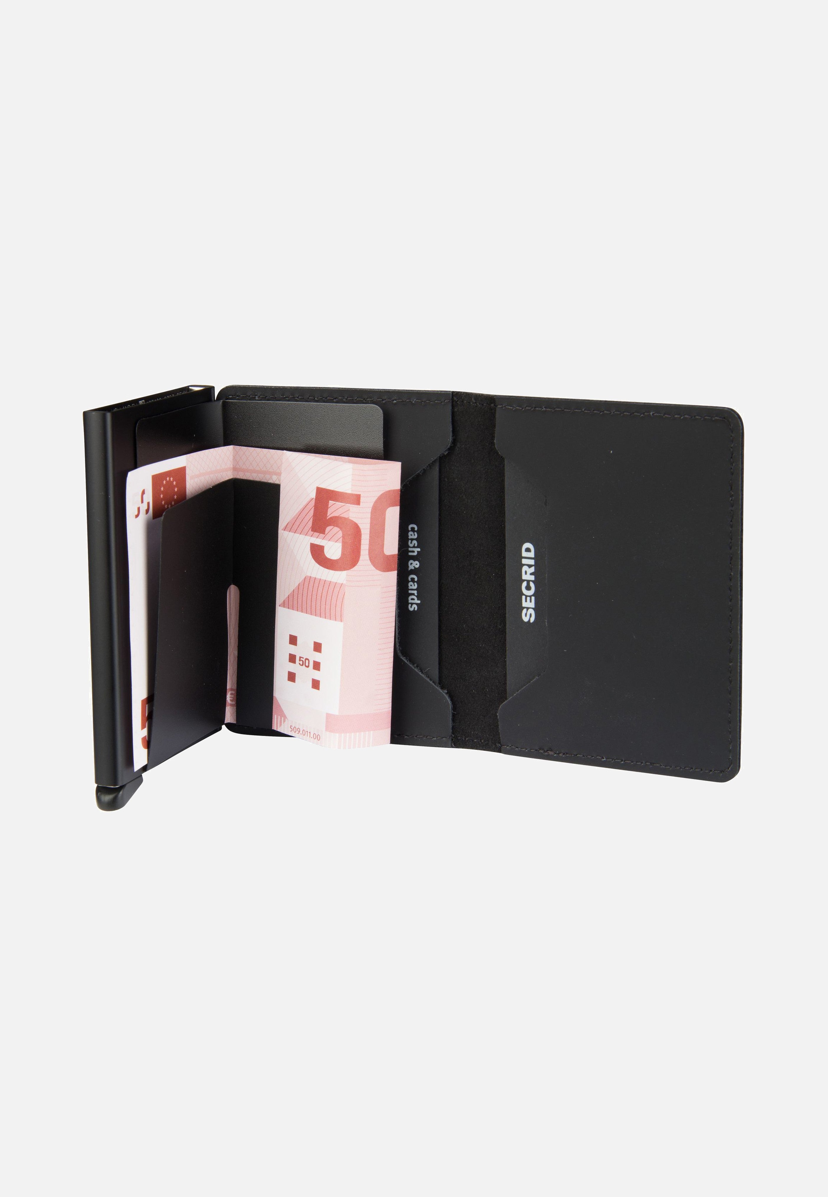 Secrid Slimwallet Matte Black Portemonnaie