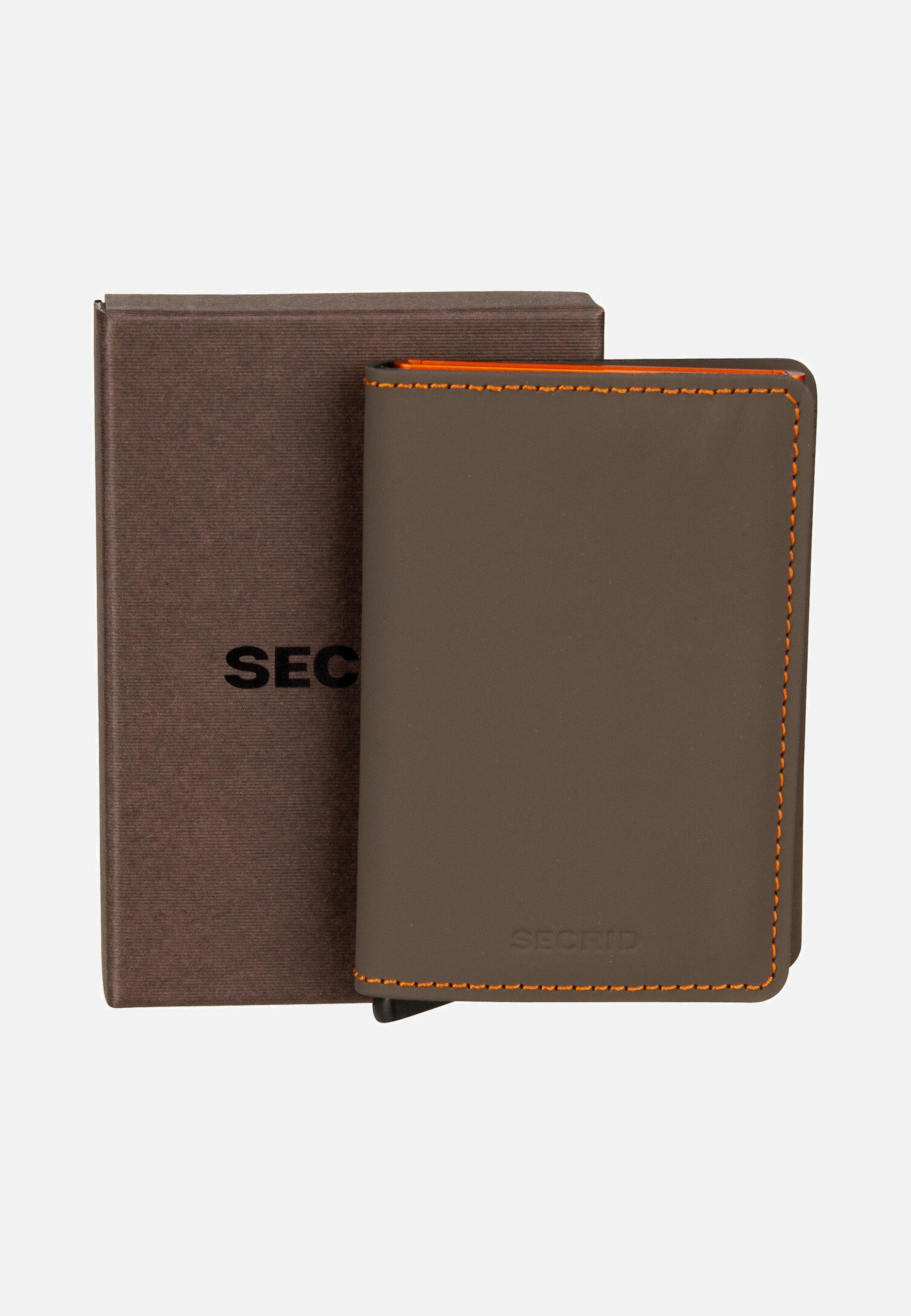 Secrid Slimwallet Matte Truffle-Orange Portemonnaie