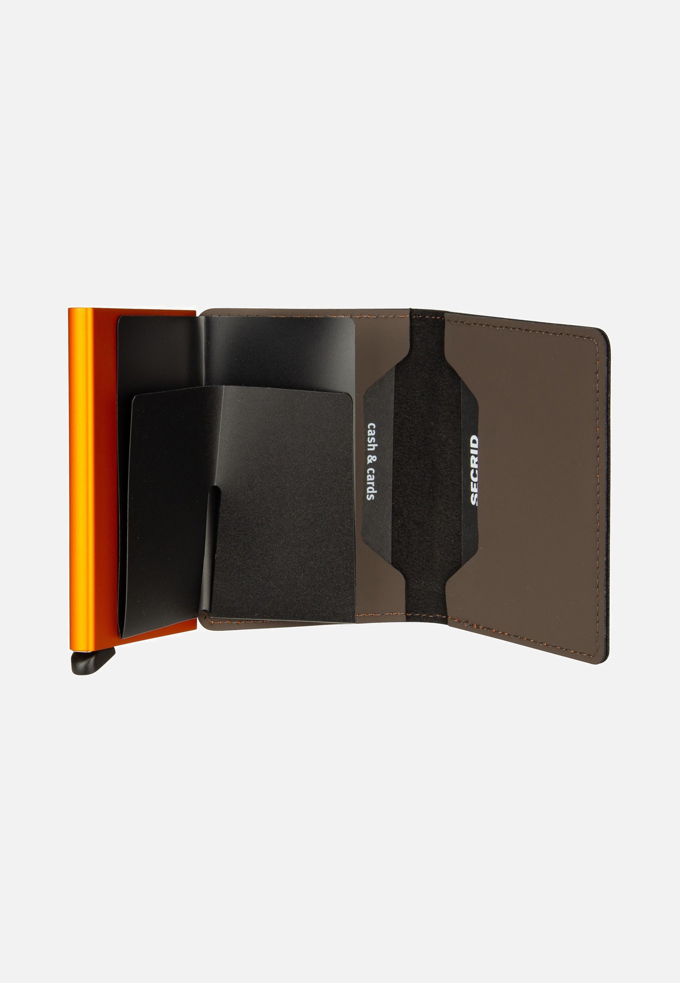 Secrid Slimwallet Matte Truffle-Orange Portemonnaie