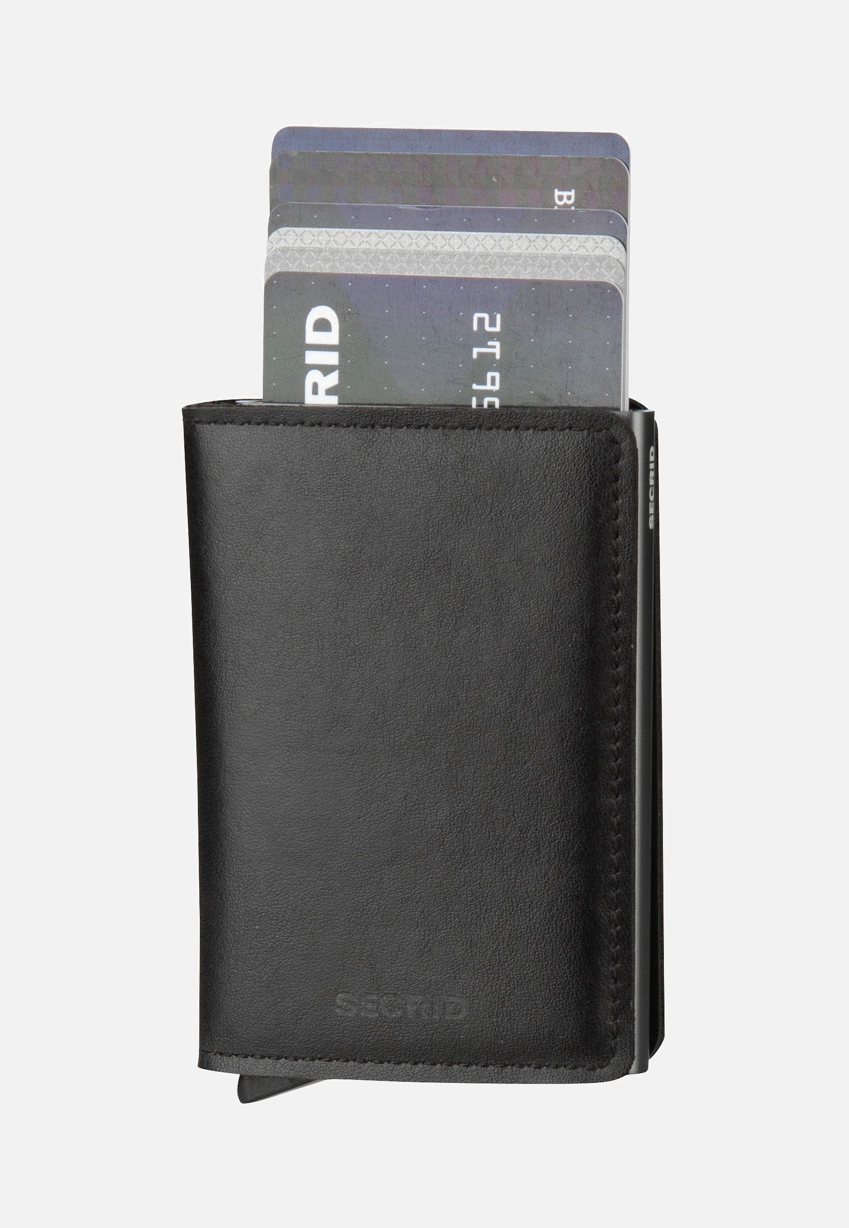 Secrid Slimwallet Mirum Plant-based Black Portemonnaie