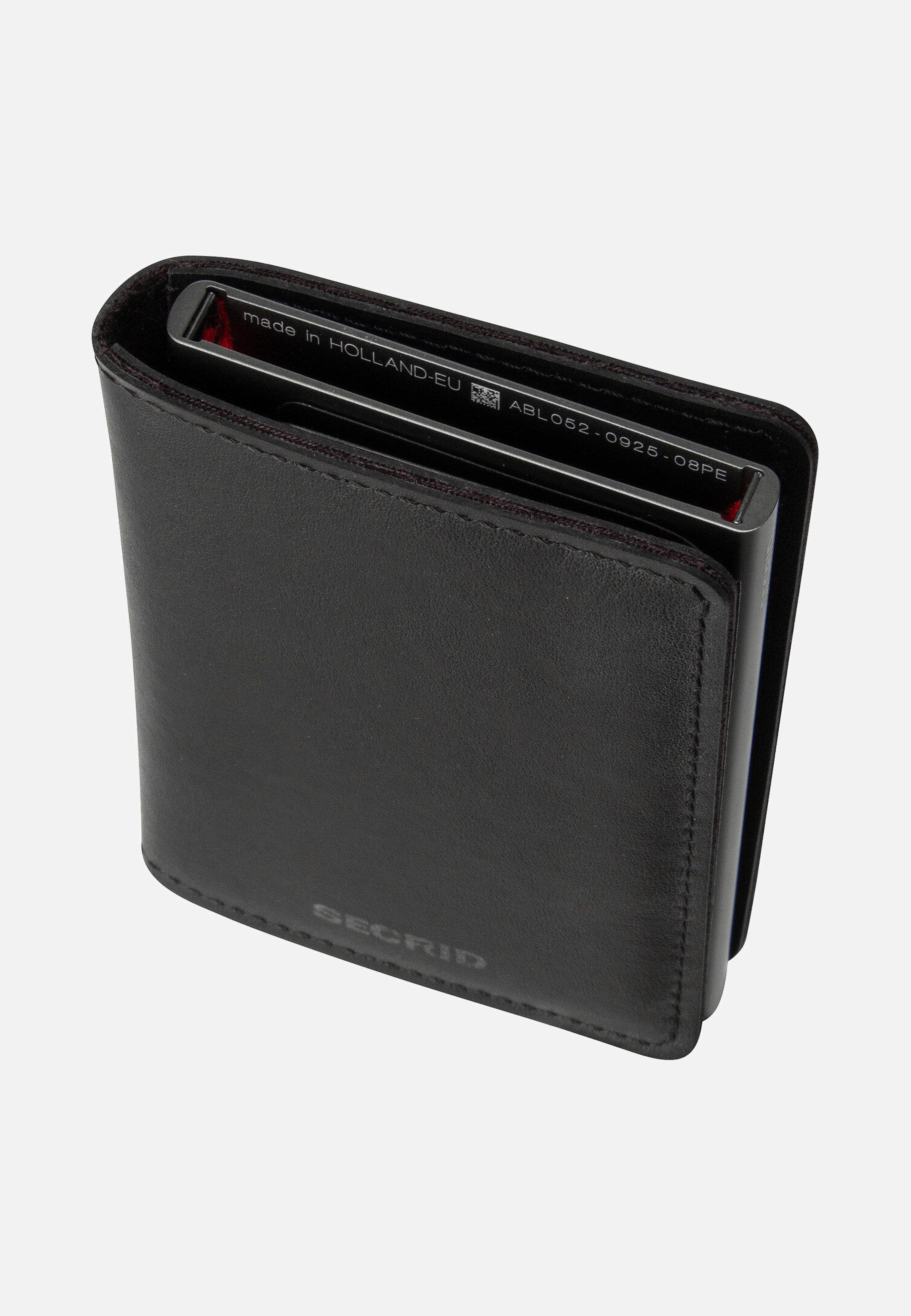 Secrid Slimwallet Mirum Plant-based Black Portemonnaie