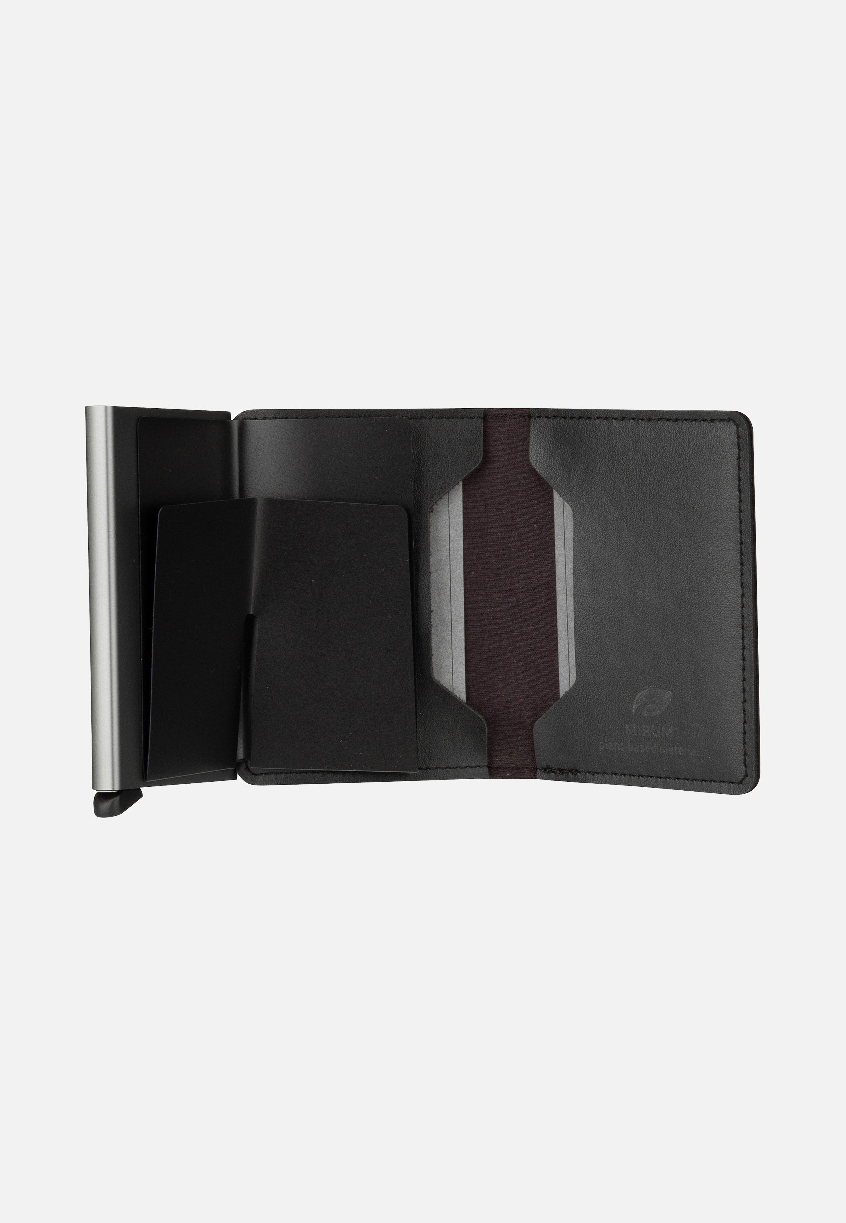 Secrid Slimwallet Mirum Plant-based Black Portemonnaie