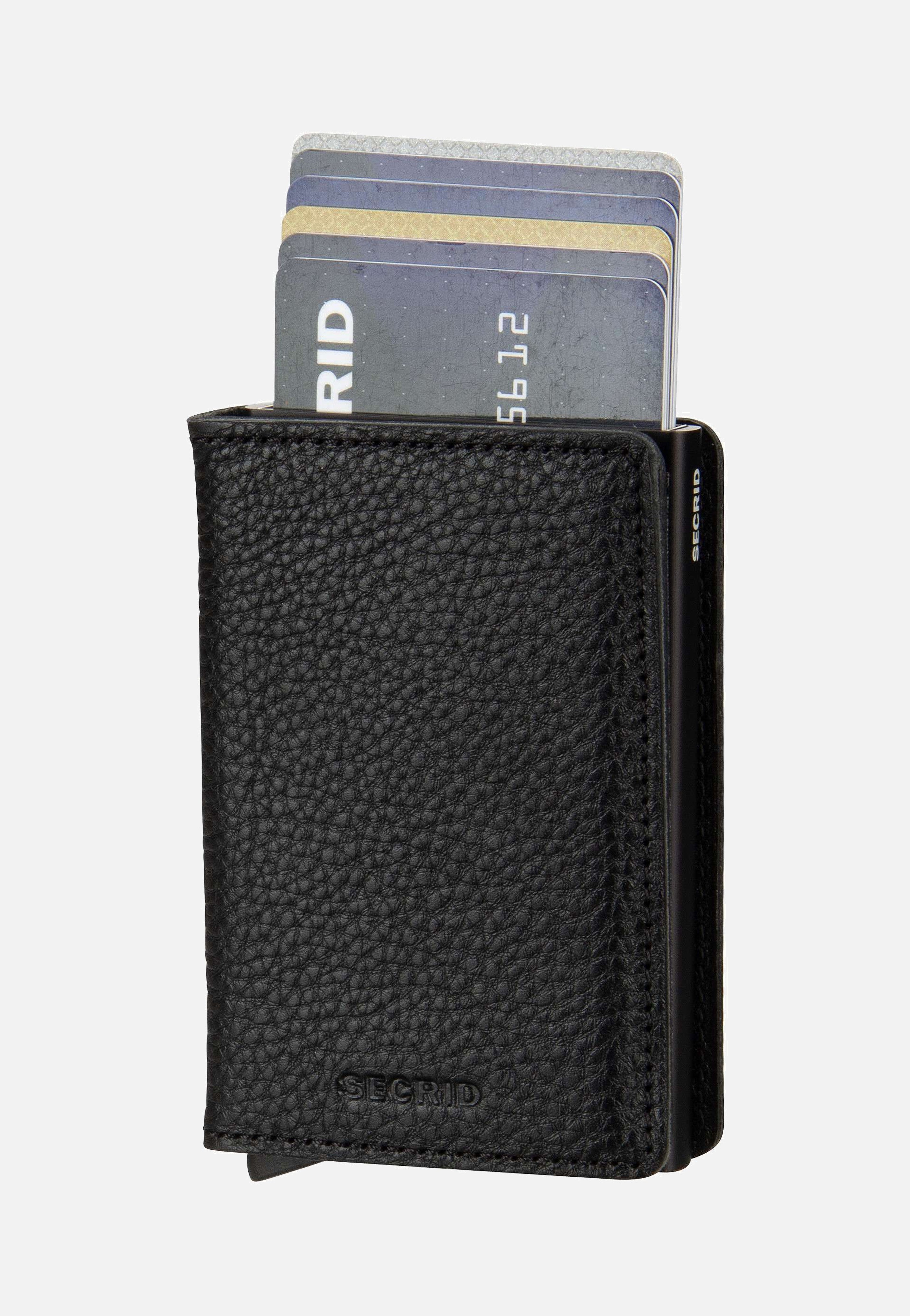 Secrid Slimwallet Veg Tanned Black-Black Portemonnaie
