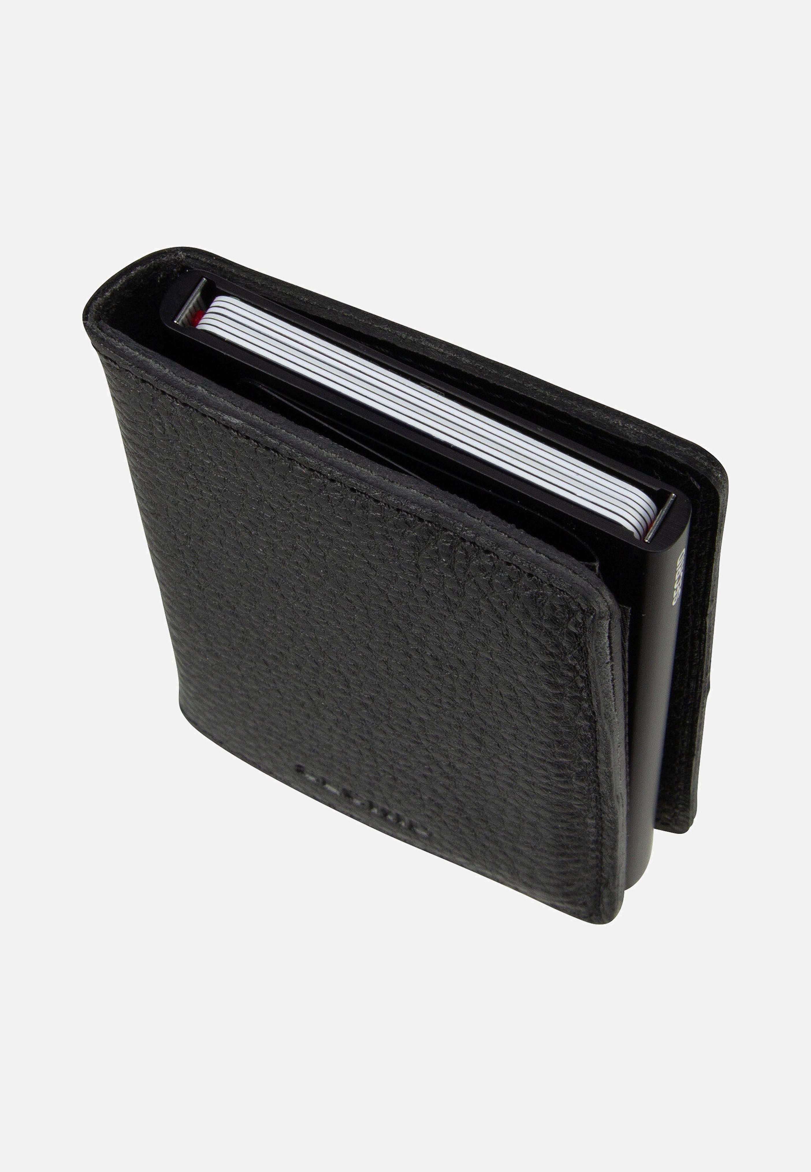 Secrid Slimwallet Veg Tanned Black-Black Portemonnaie