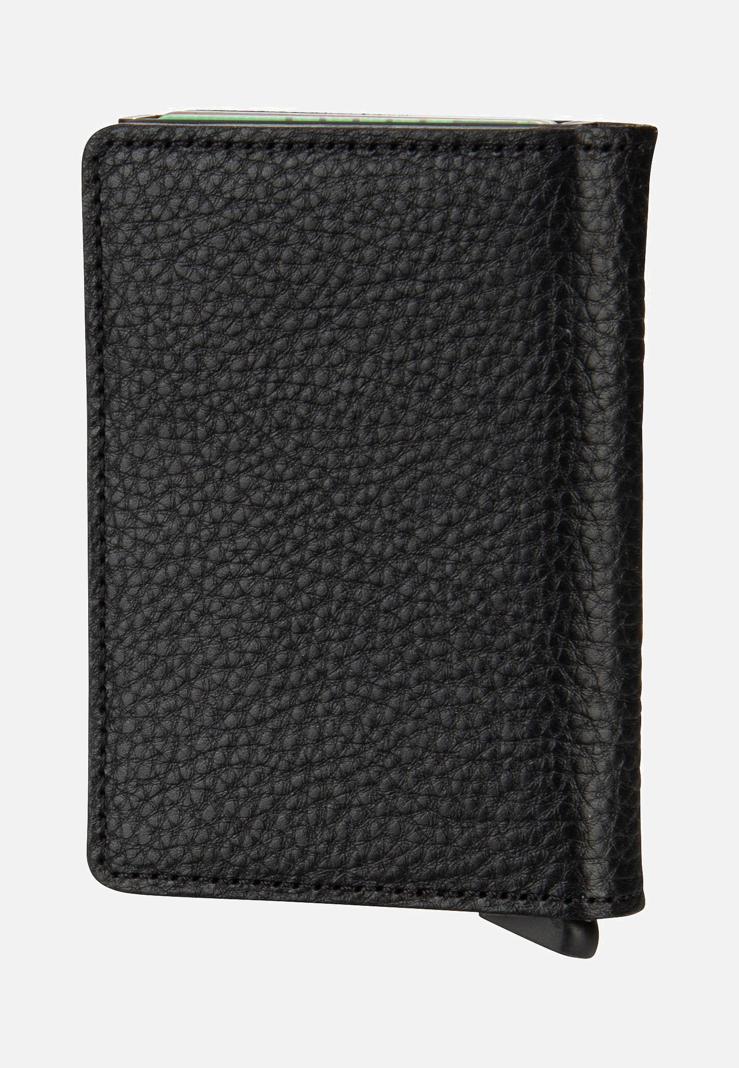 Secrid Slimwallet Veg Tanned Black-Black Portemonnaie