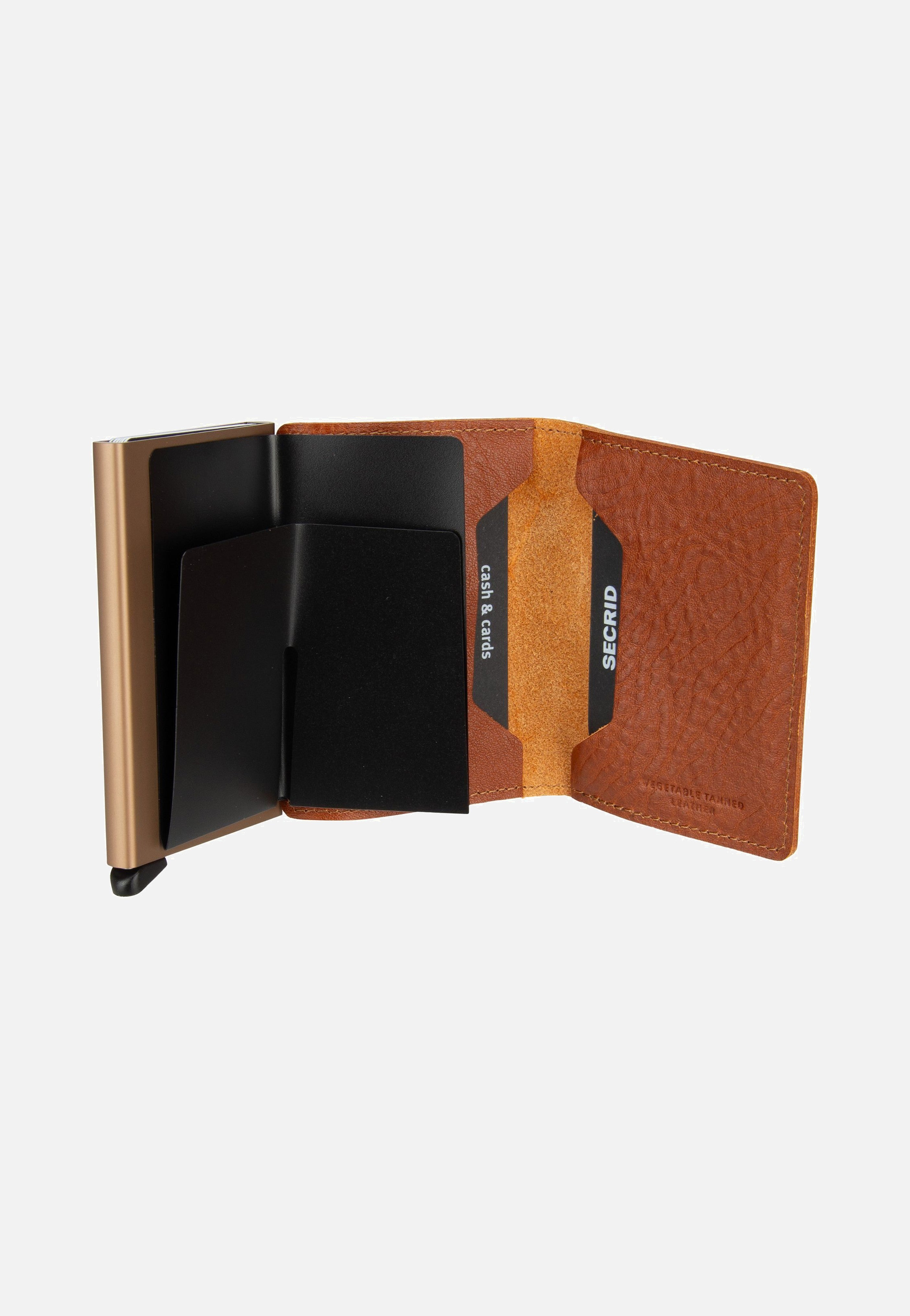 Secrid Slimwallet Veg Tanned Caramello-Sand Portemonnaie