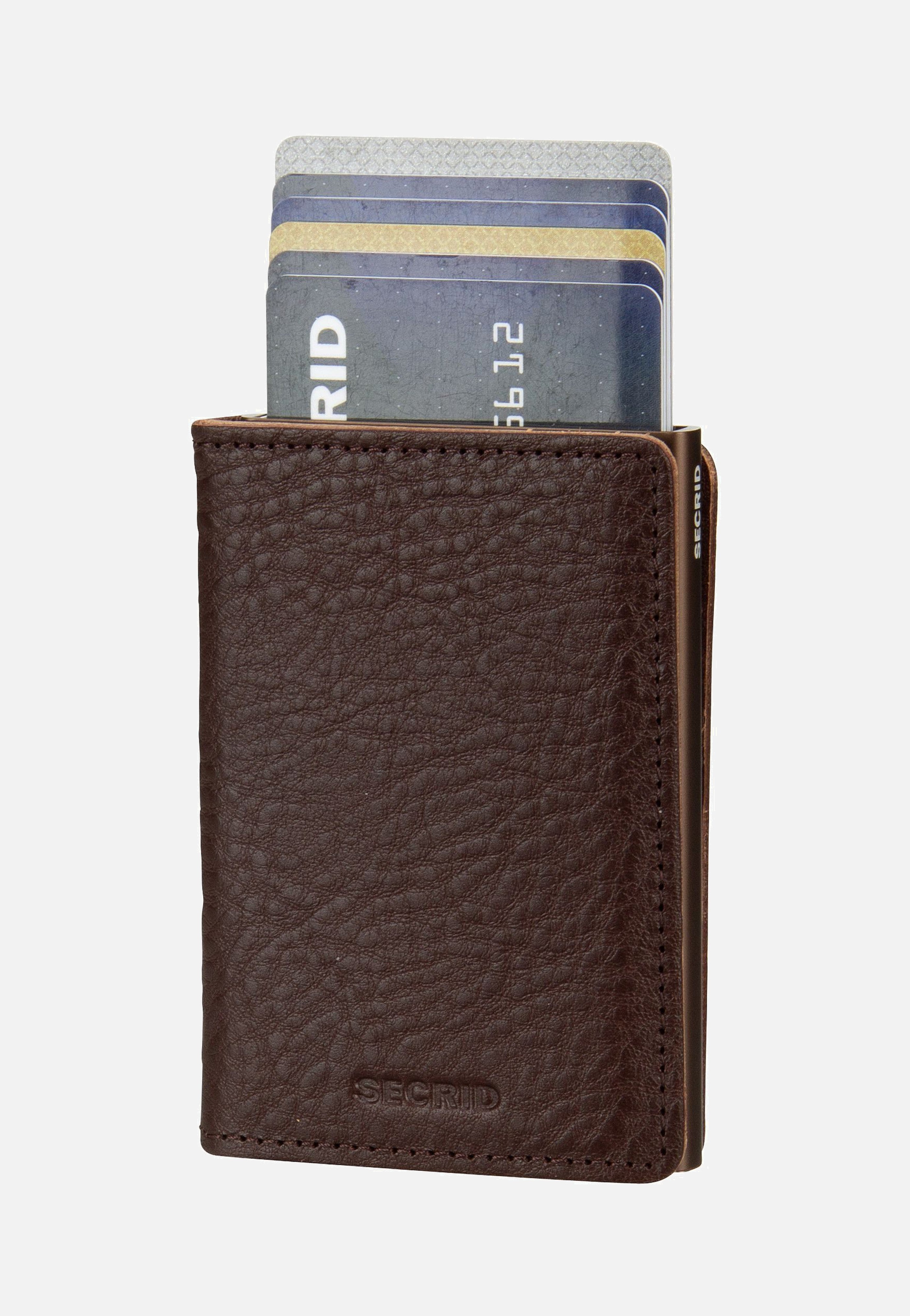 Secrid Slimwallet Veg Tanned Espresso-Brown Portemonnaie