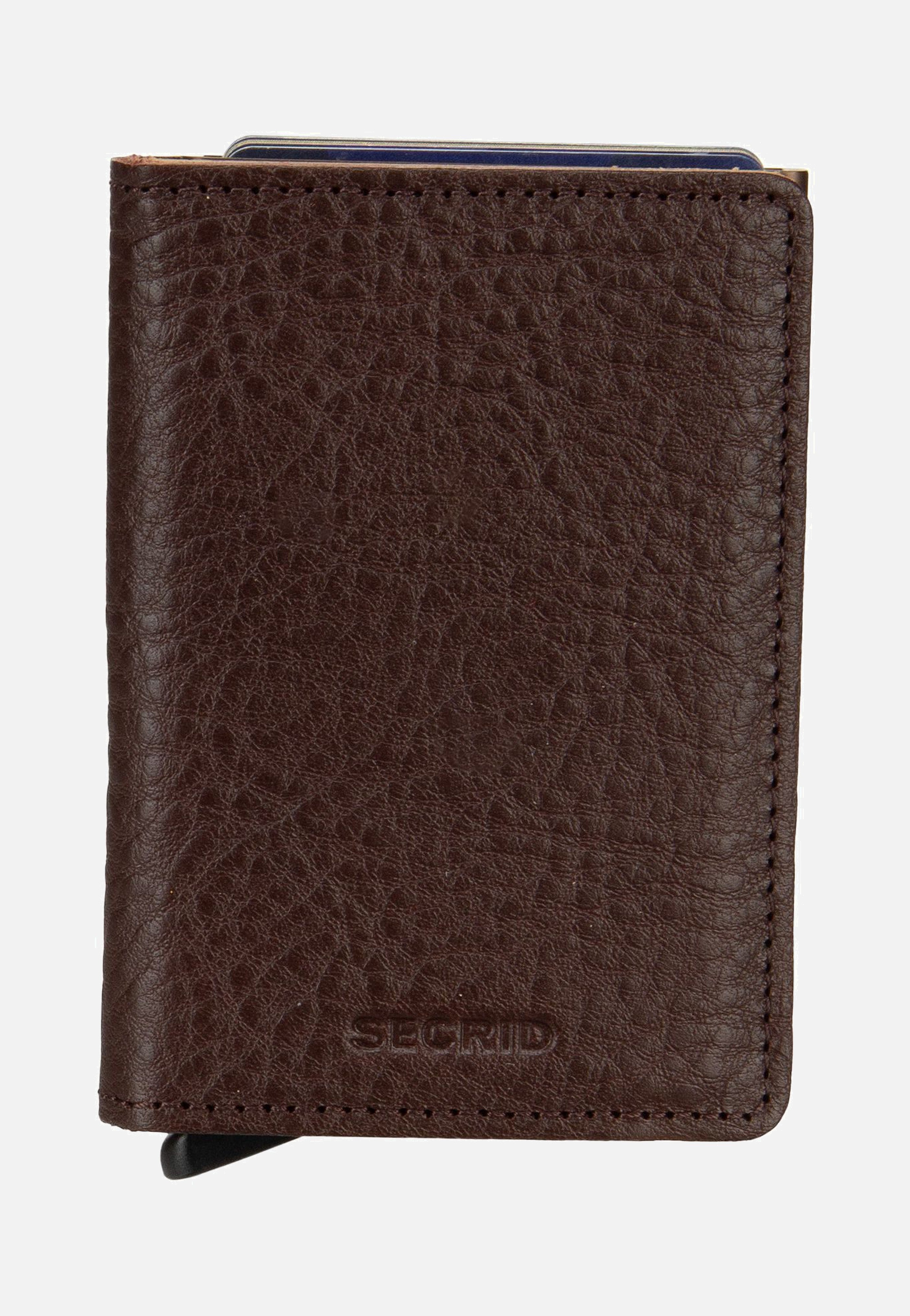 Secrid Slimwallet Veg Tanned Espresso-Brown Portemonnaie