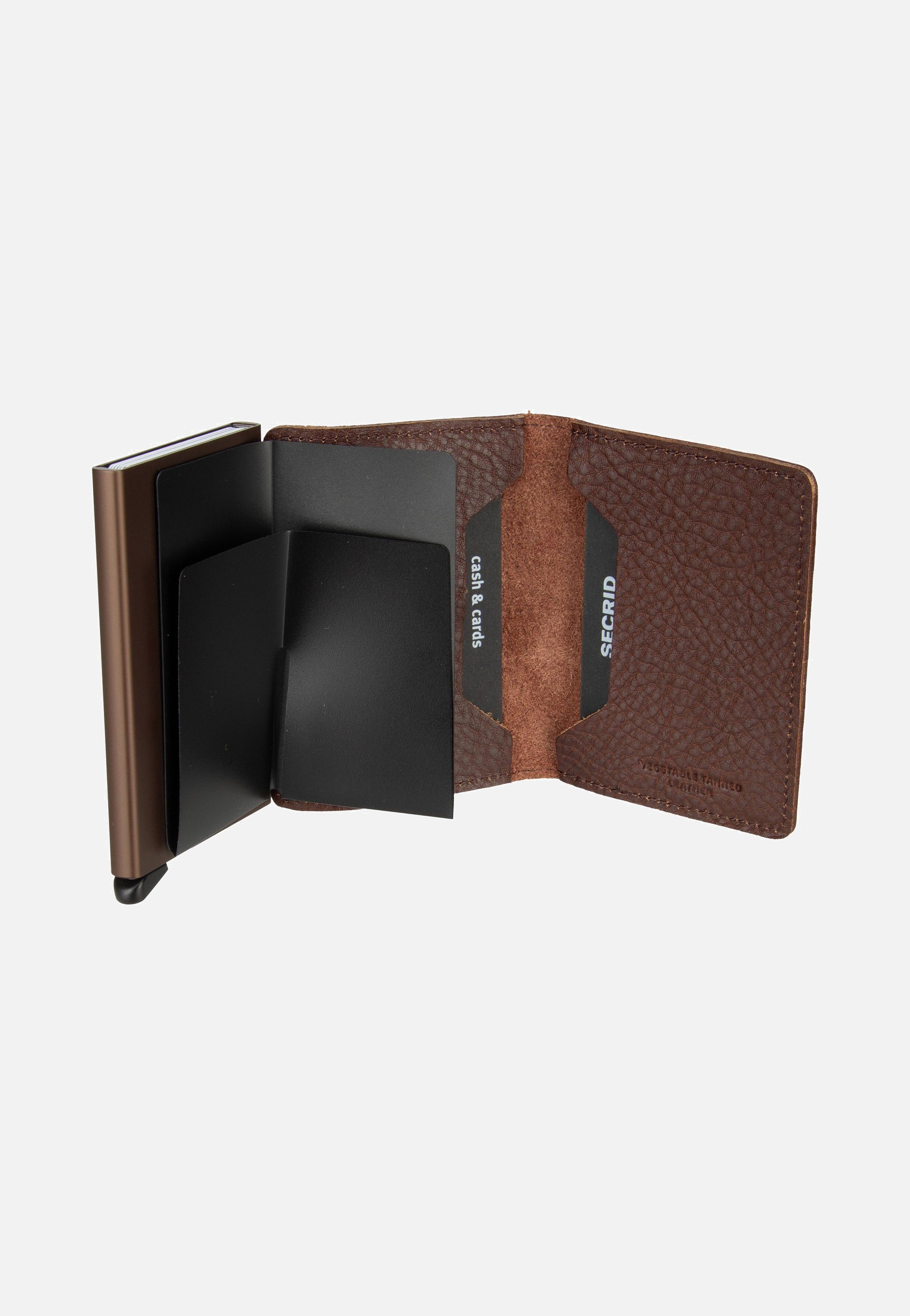 Secrid Slimwallet Veg Tanned Espresso-Brown Portemonnaie