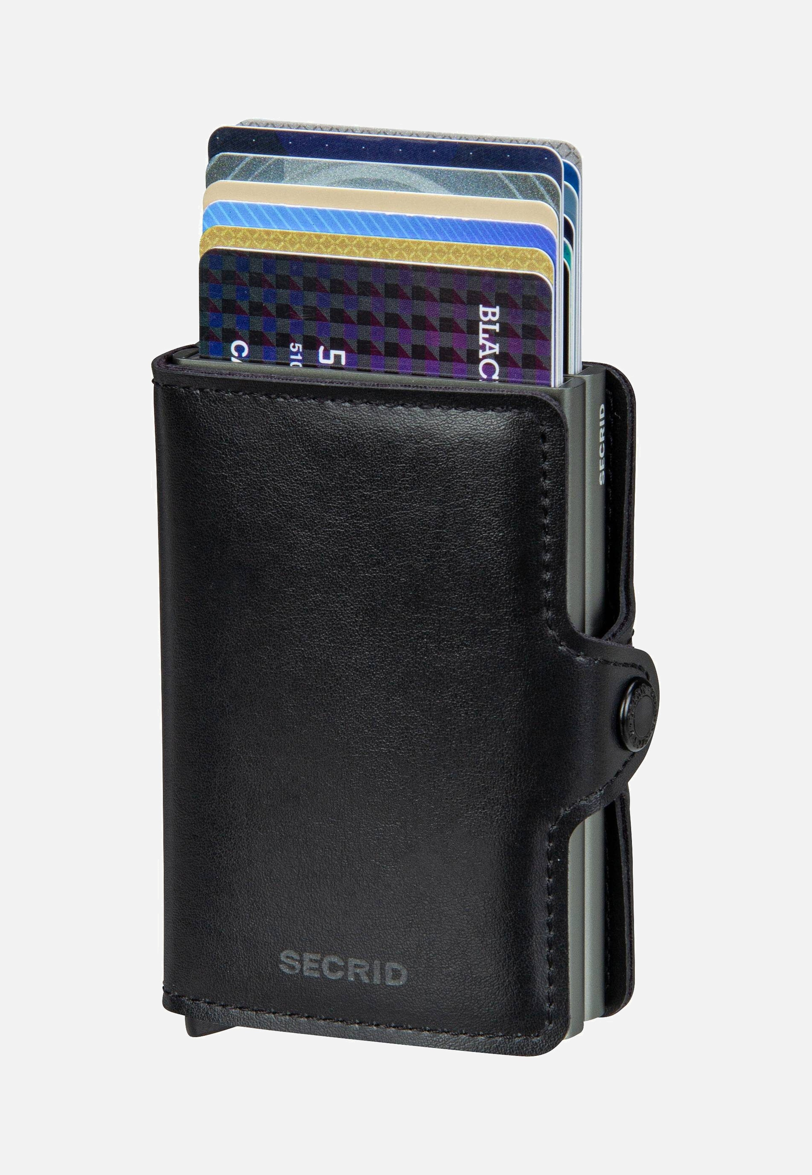 Secrid Twinwallet Mirum Plant-Based Black Portemonnaie