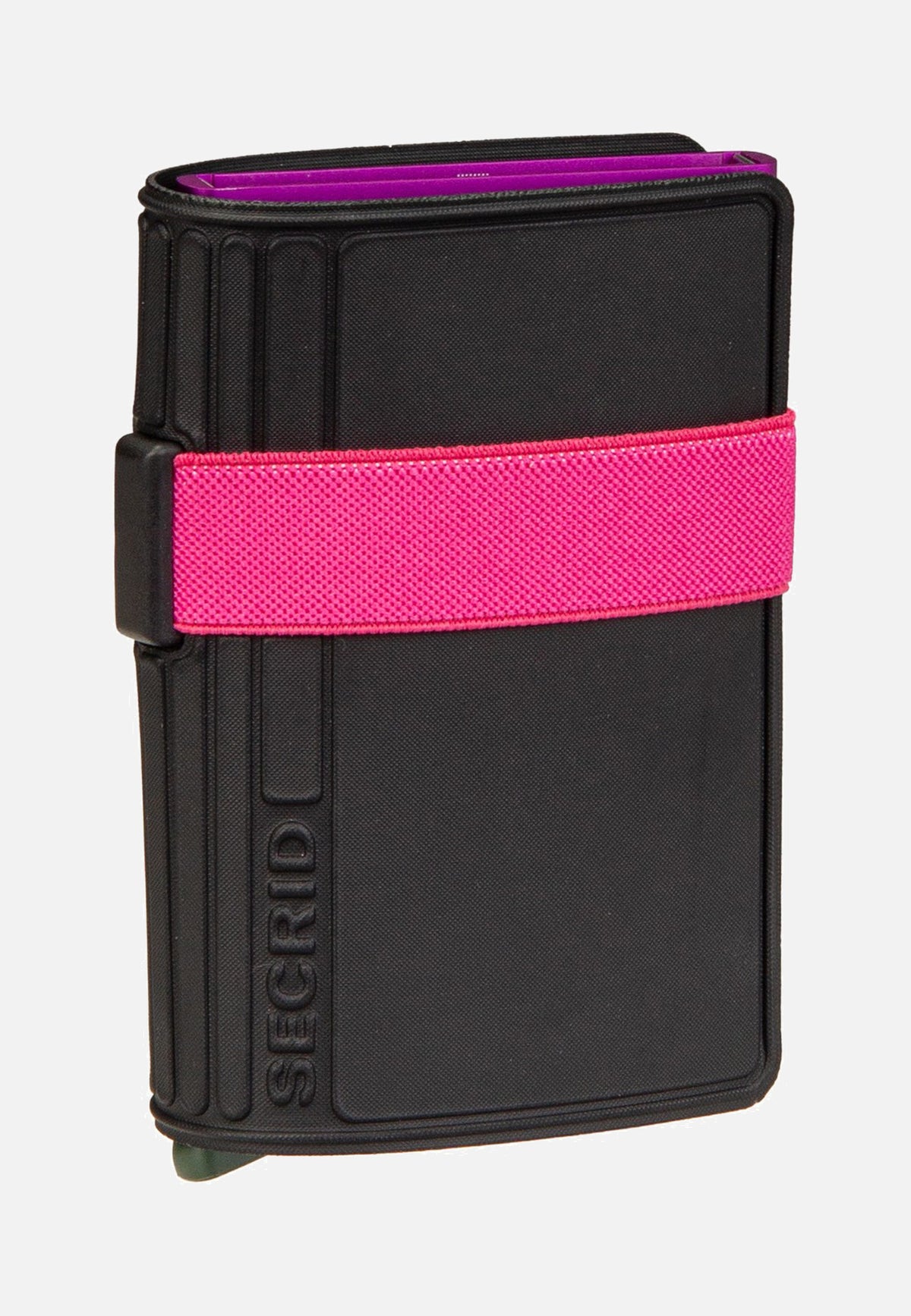 Secrid Bandwallet TPU Sheltersuit Black-Fuchsia Portemonnaie