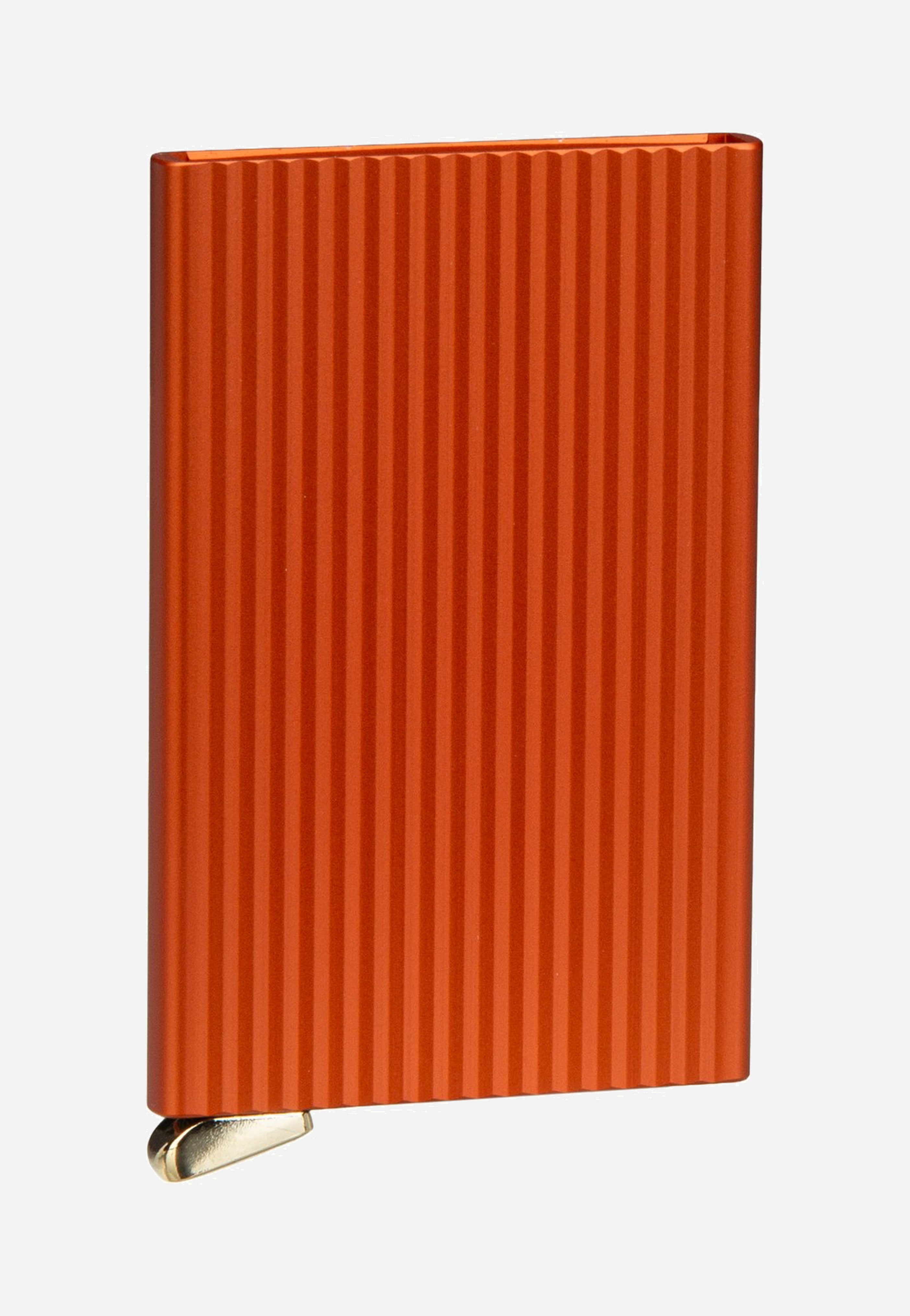 Secrid Cardprotector Fluted Orange+ Card Holder