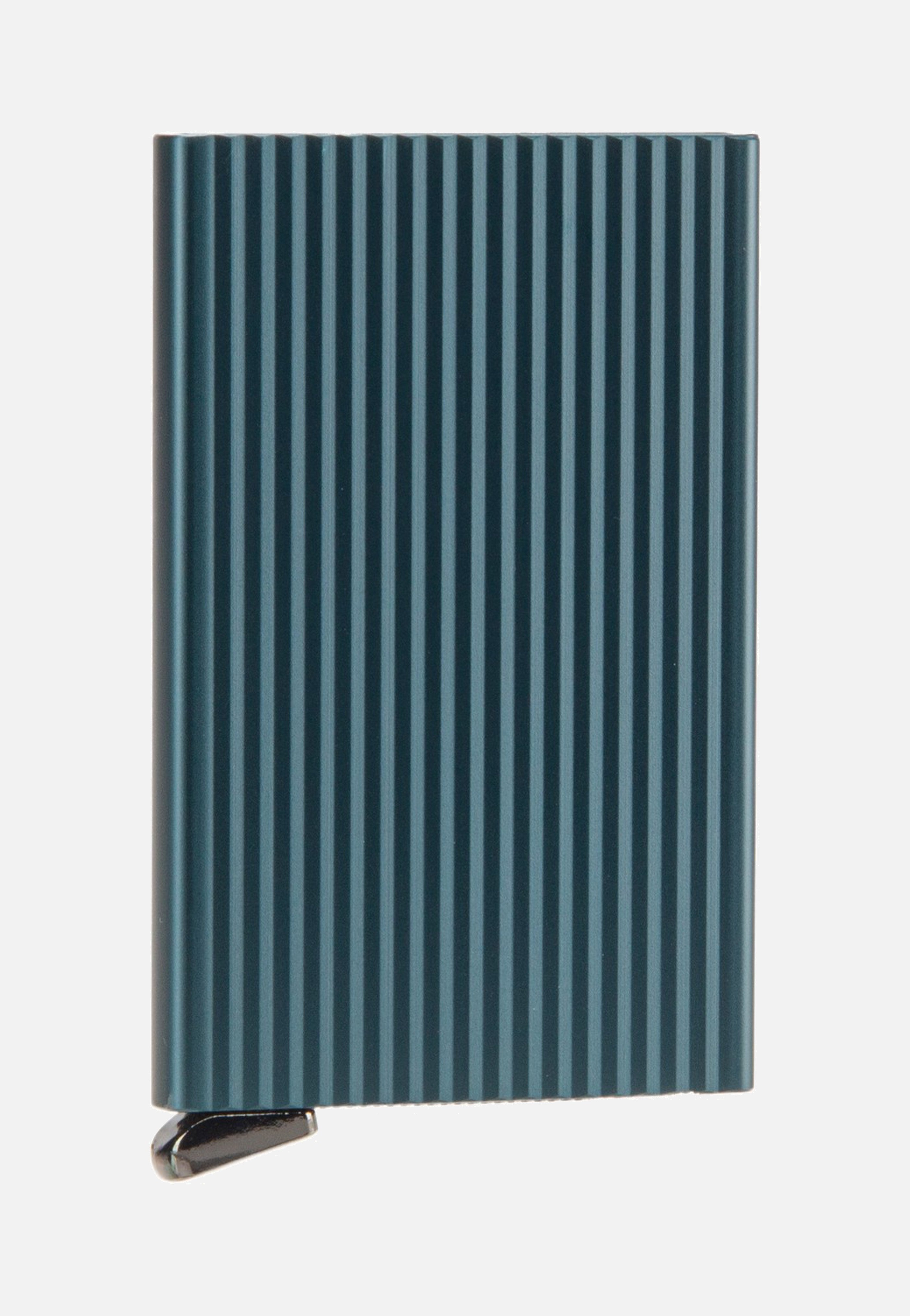 Secrid Cardprotector Fluted Teal+ Card Holder