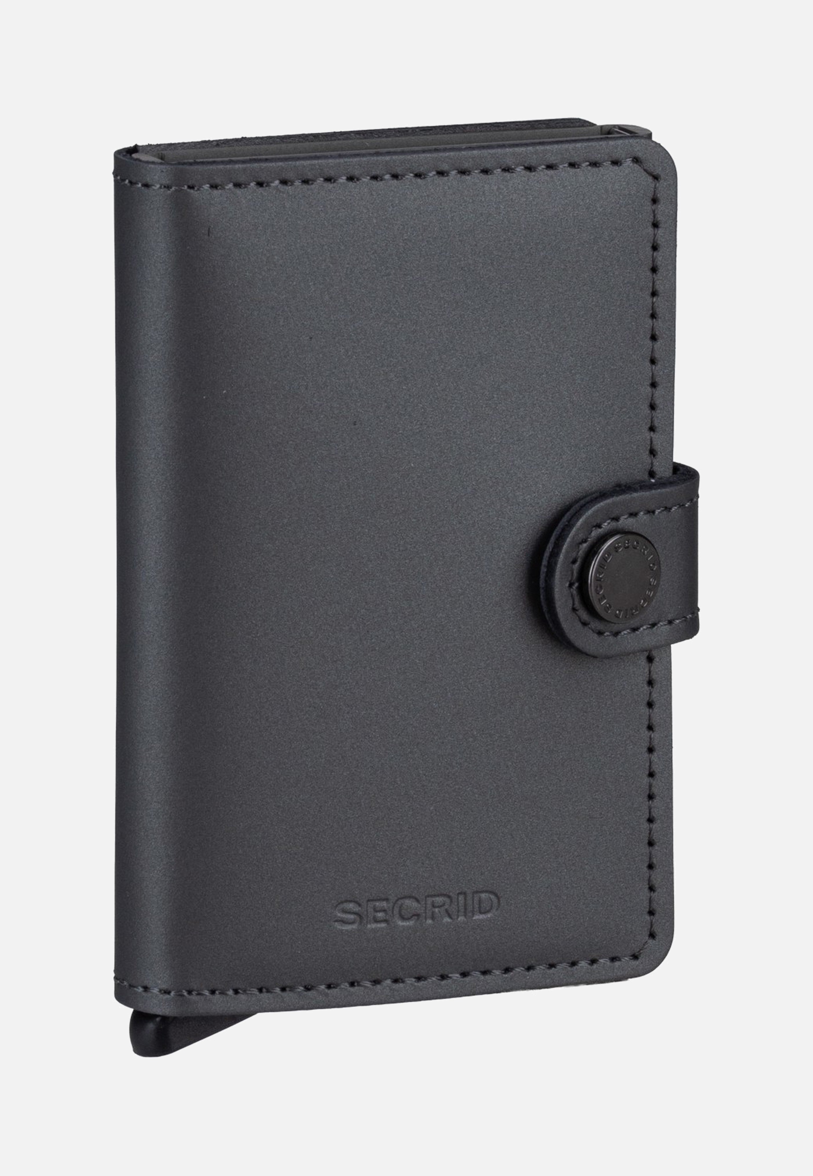 Secrid Miniwallet Matte Satin Steel Portemonnaie