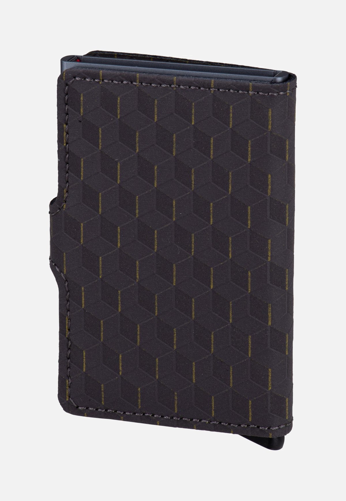 Secrid Miniwallet Optical Grey-Yellow Portemonnaie