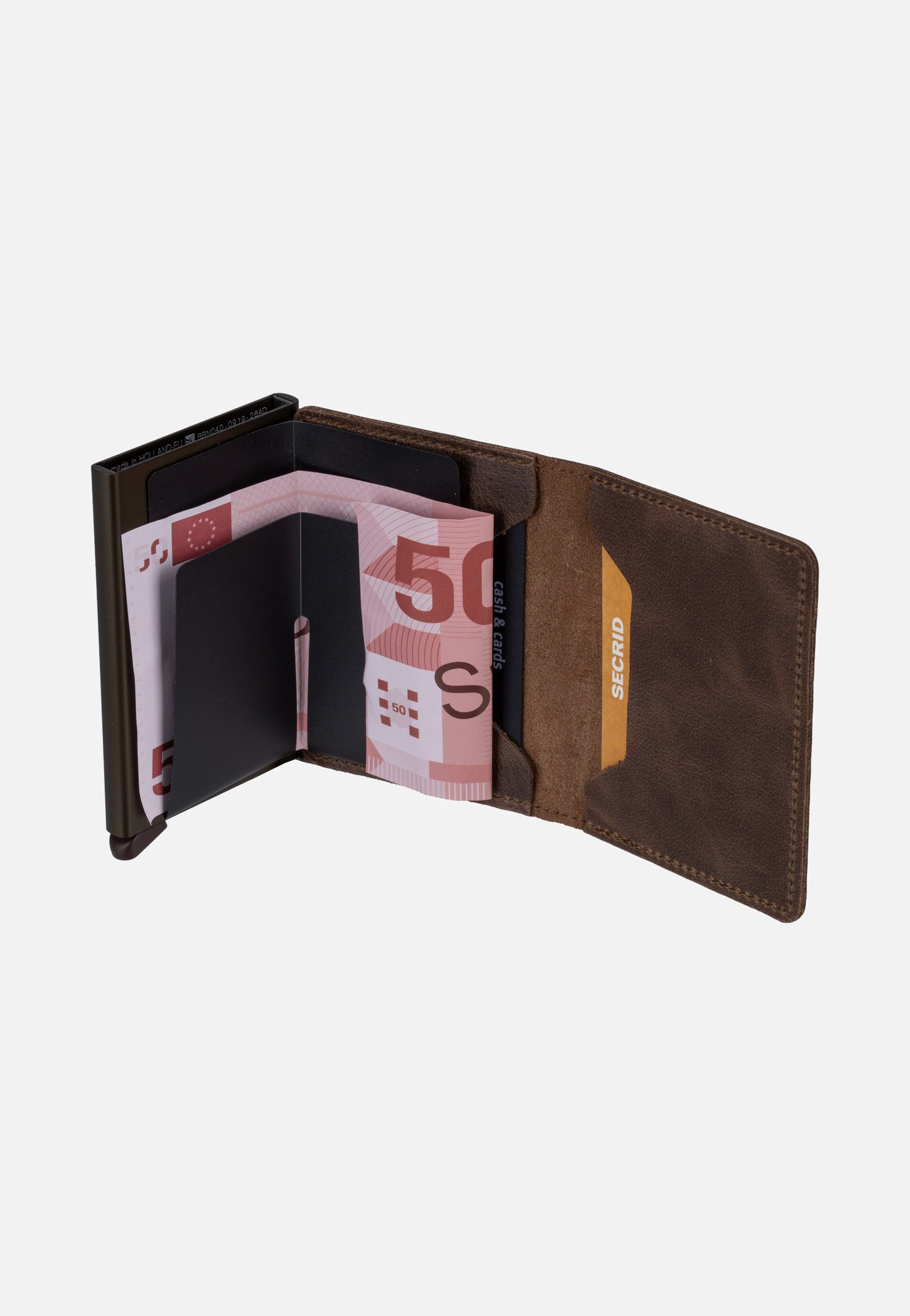Secrid Slimwallet Vintage Oak Portemonnaie