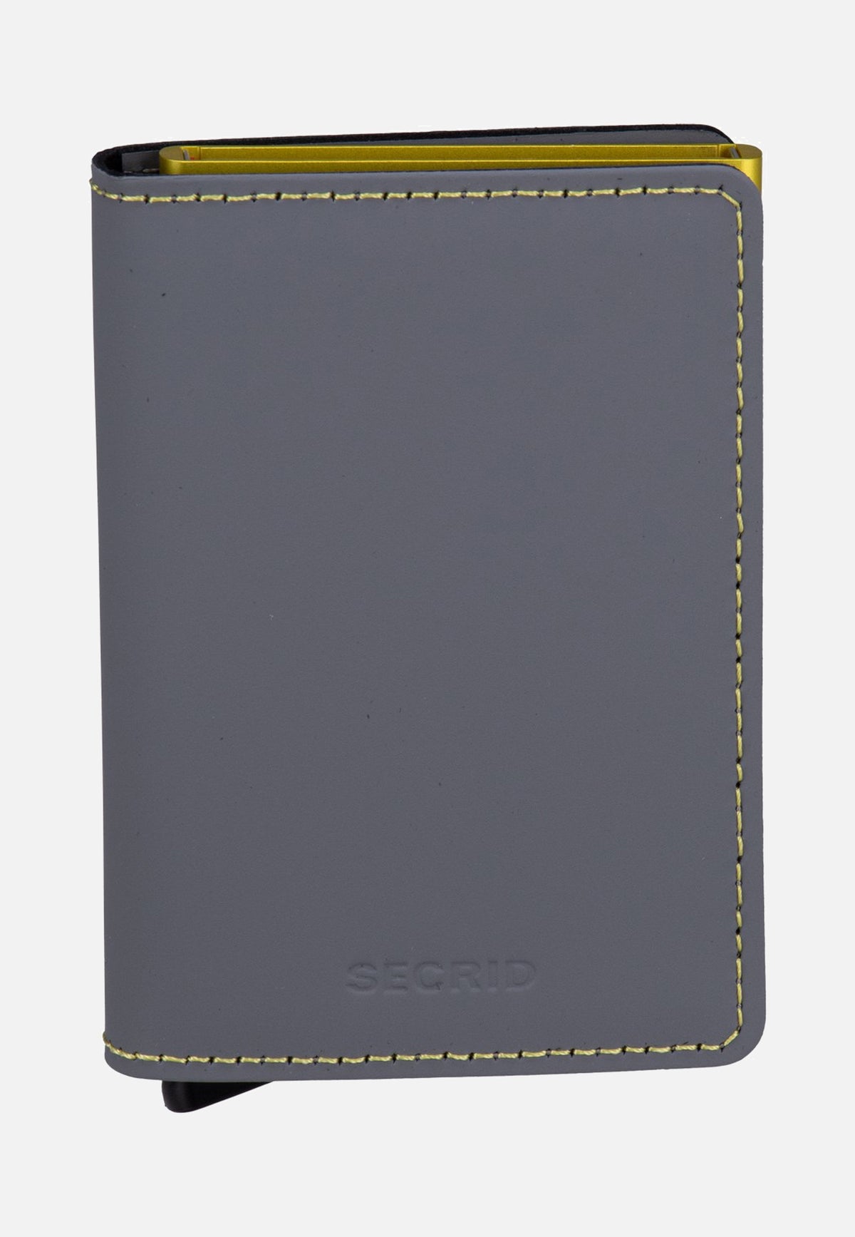 Secrid Slimwallet Matte Grey-Lime Portemonnaie