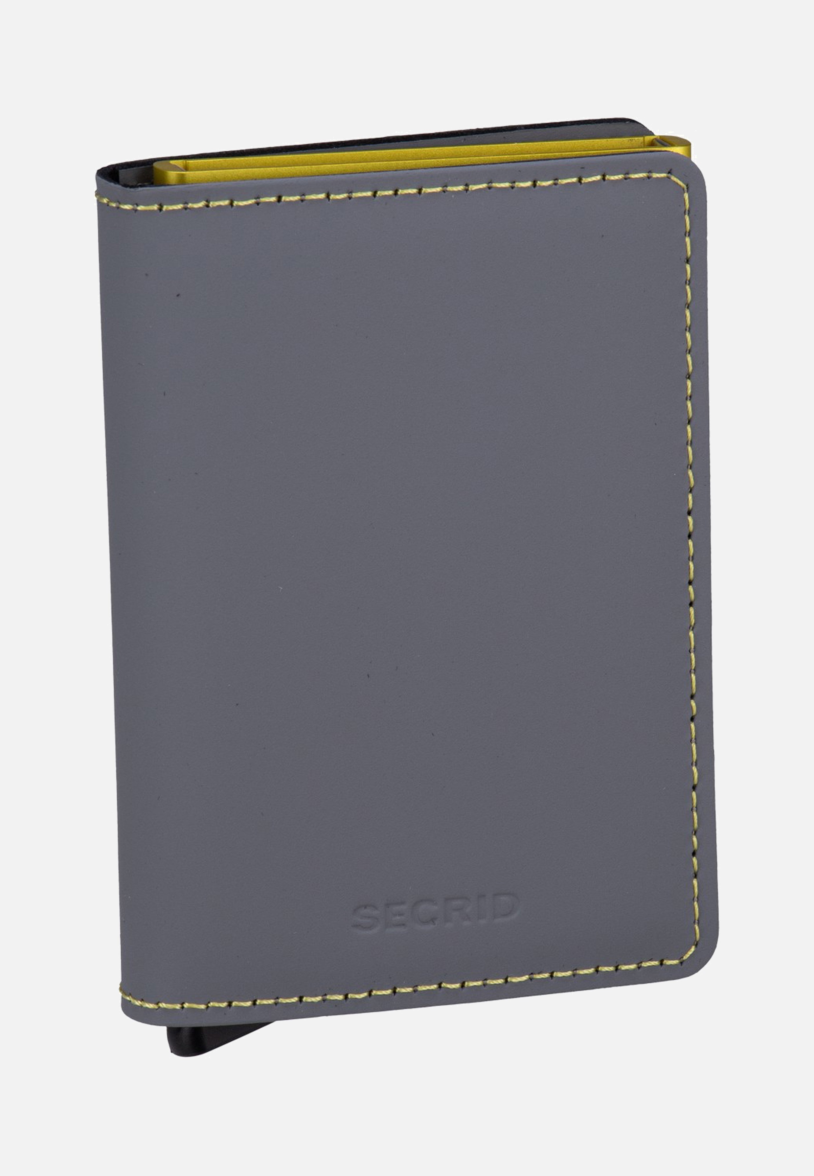 Secrid Slimwallet Matte Grey-Lime Portemonnaie