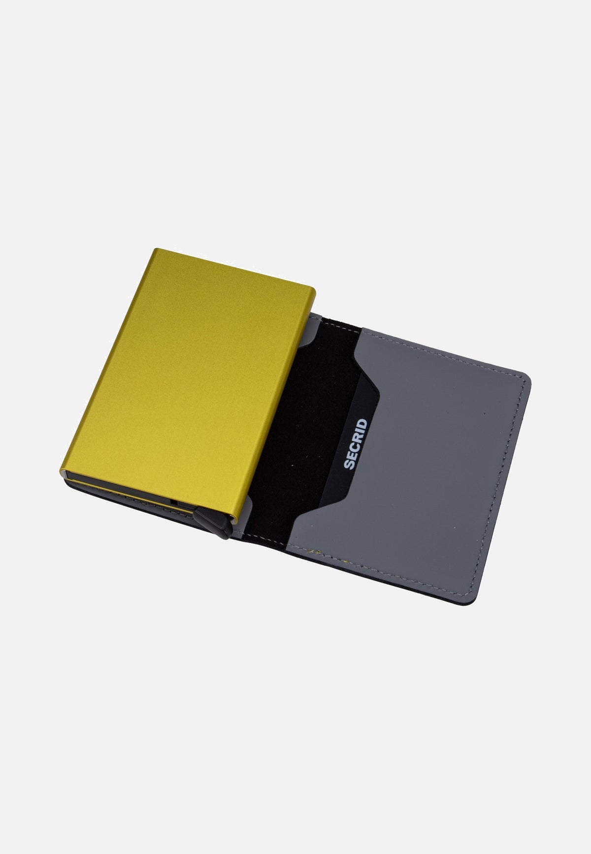 Secrid Slimwallet Matte Grey-Lime Portemonnaie