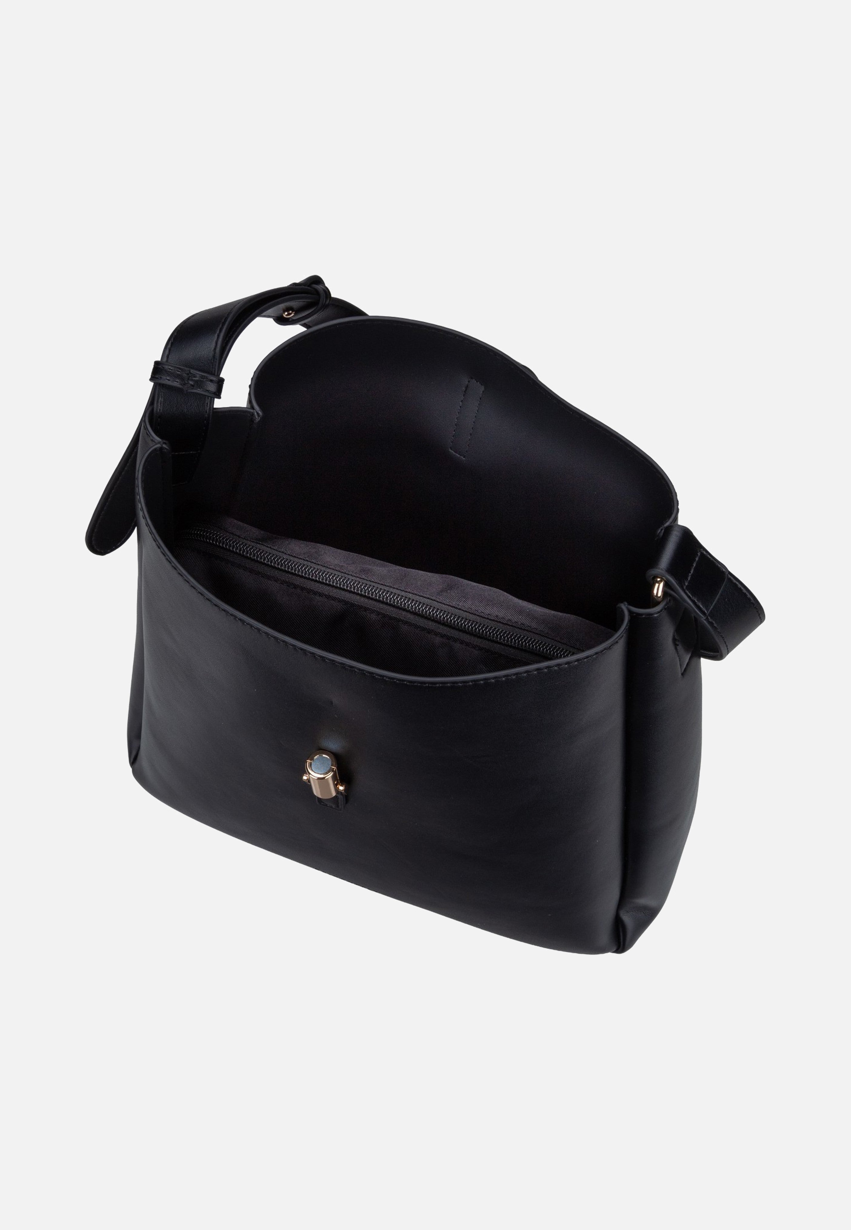 Seidenfelt Loviisa Black Hobo Bag
