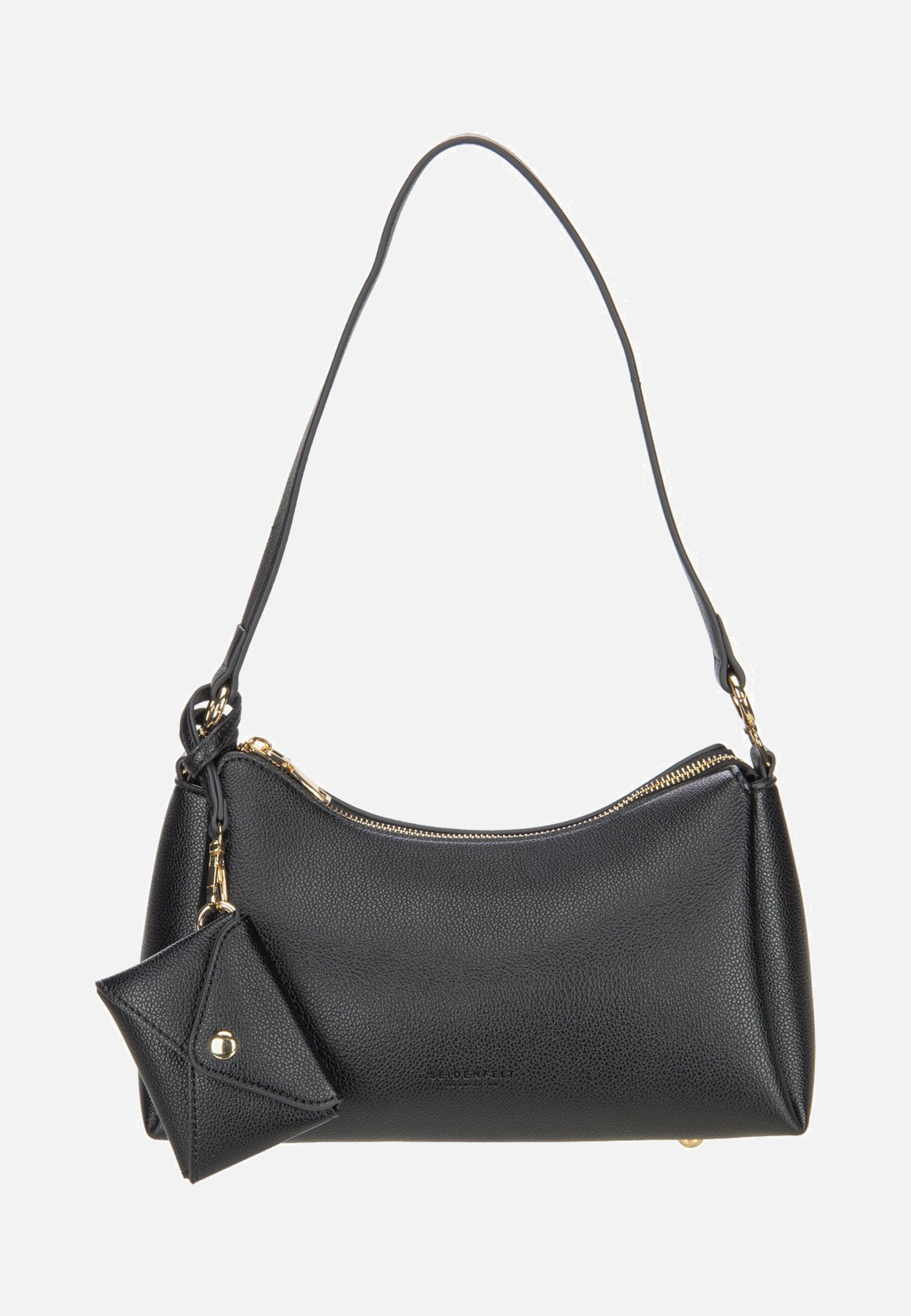 Seidenfelt Meloy Shoulderbag Black Schultertasche