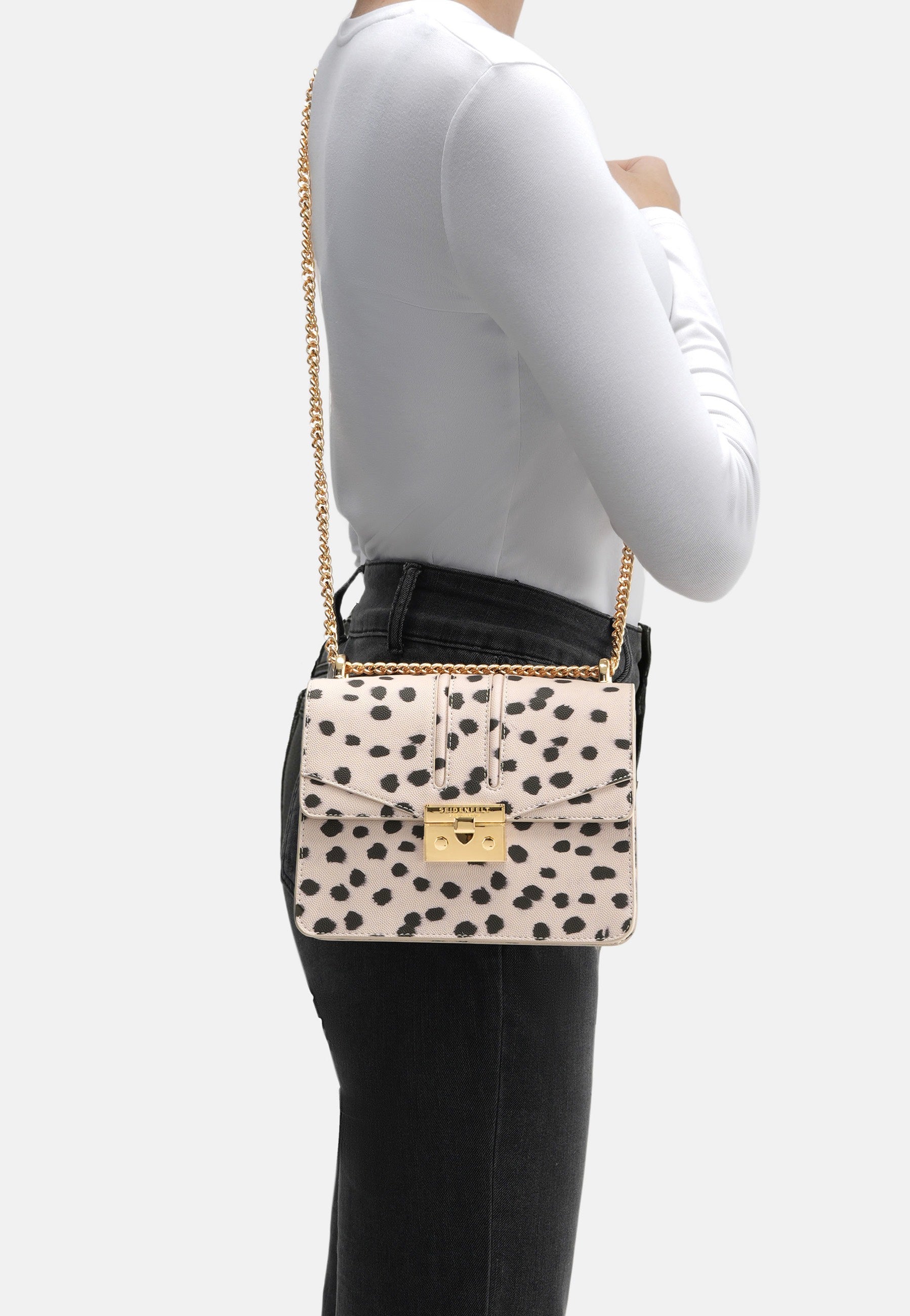 Seidenfelt Roros Dotty Dalmatian Evening Bag