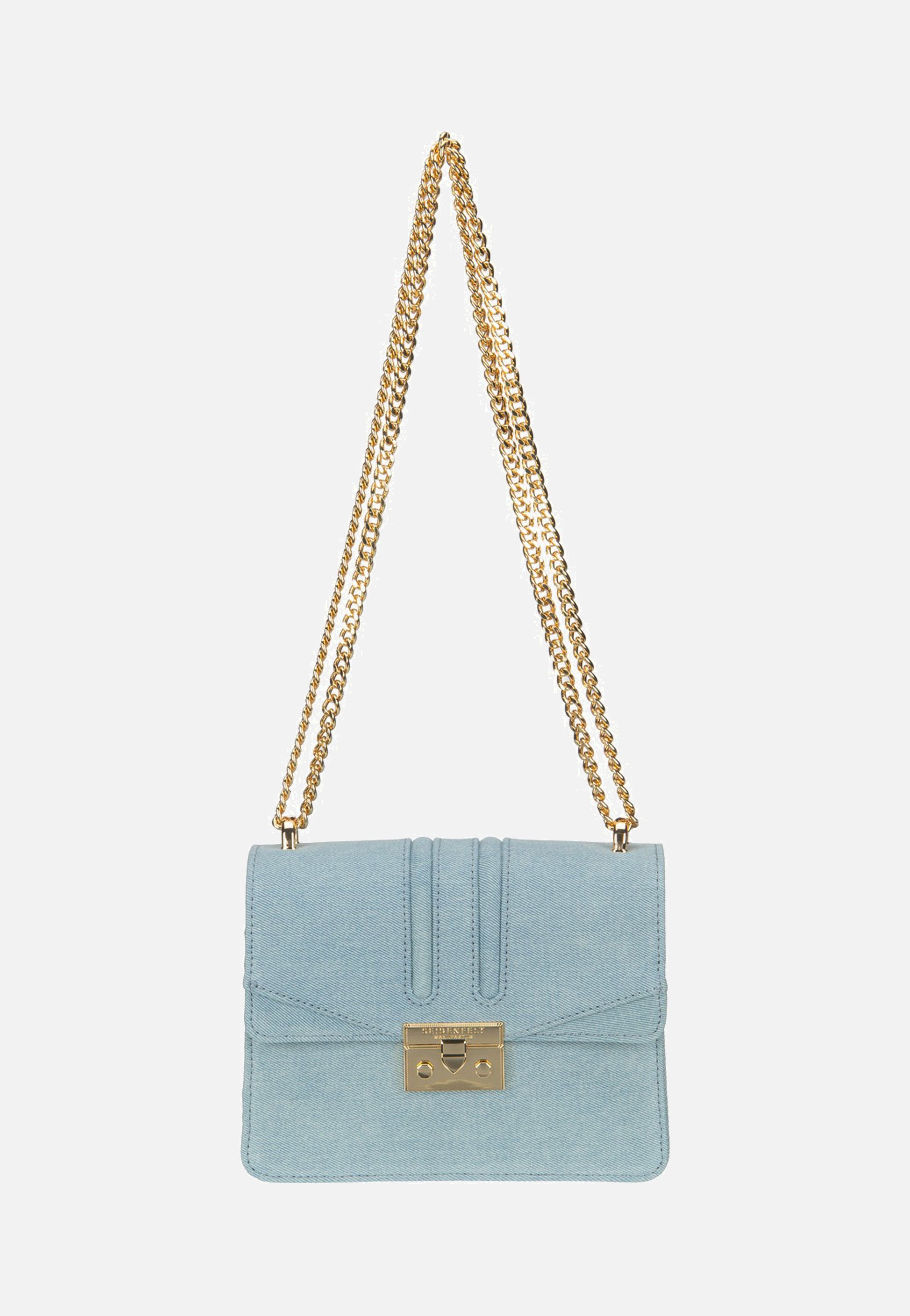 Seidenfelt Roros Denim In Blue Evening Bag