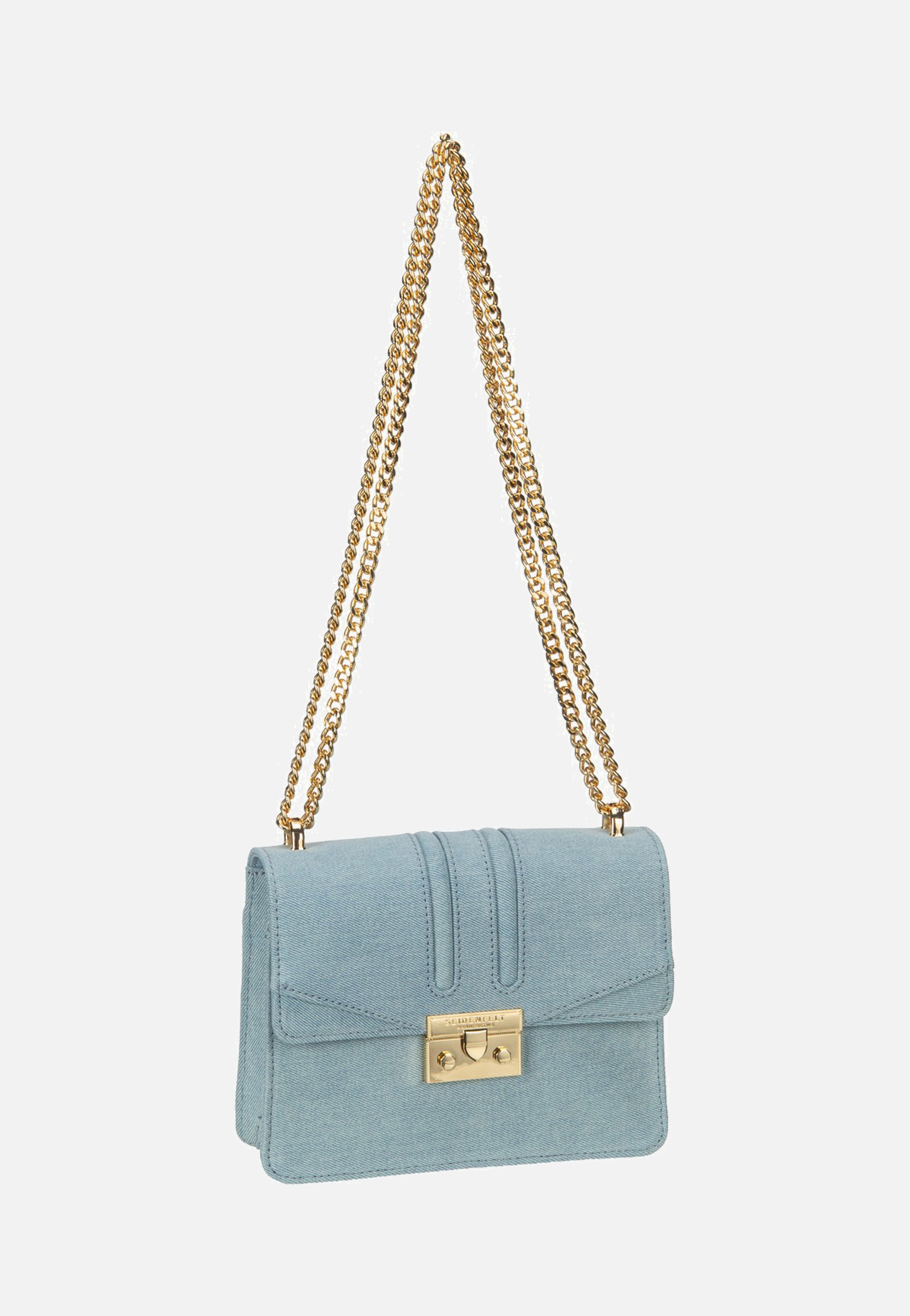 Seidenfelt Roros Denim In Blue Evening Bag