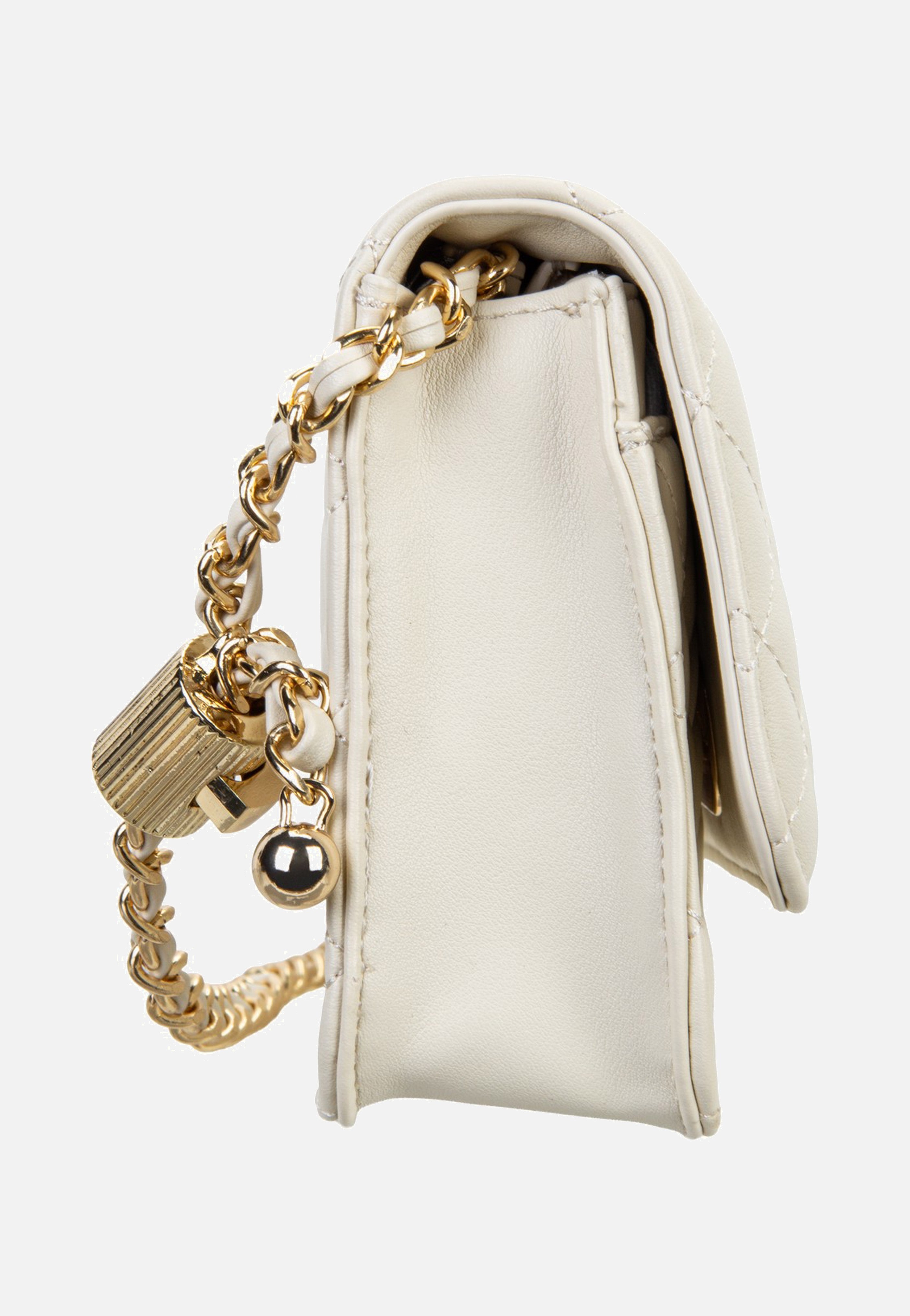 Seidenfelt Sande Clutch Beige Abendtasche