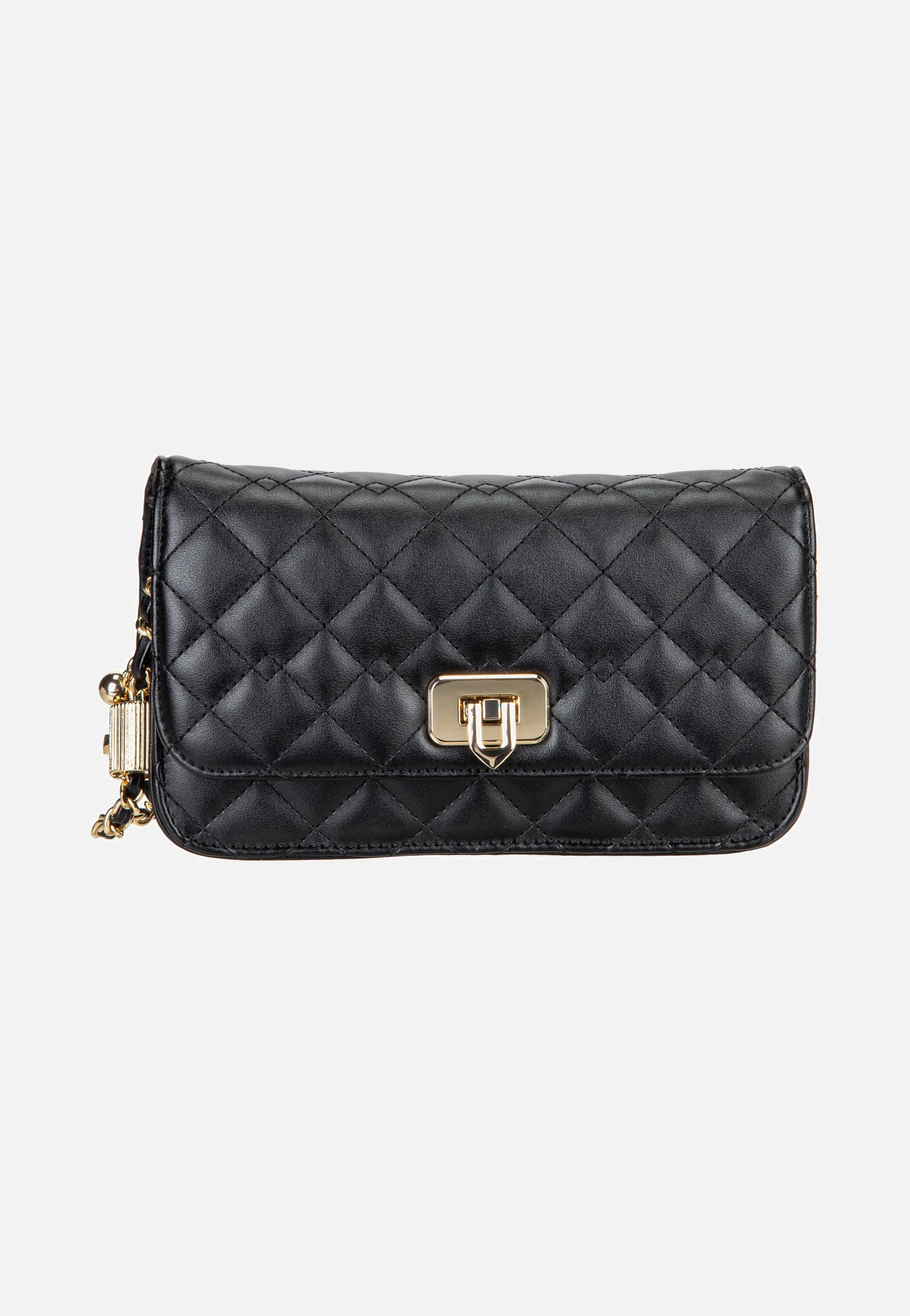 Seidenfelt Sande Clutch Black Abendtasche