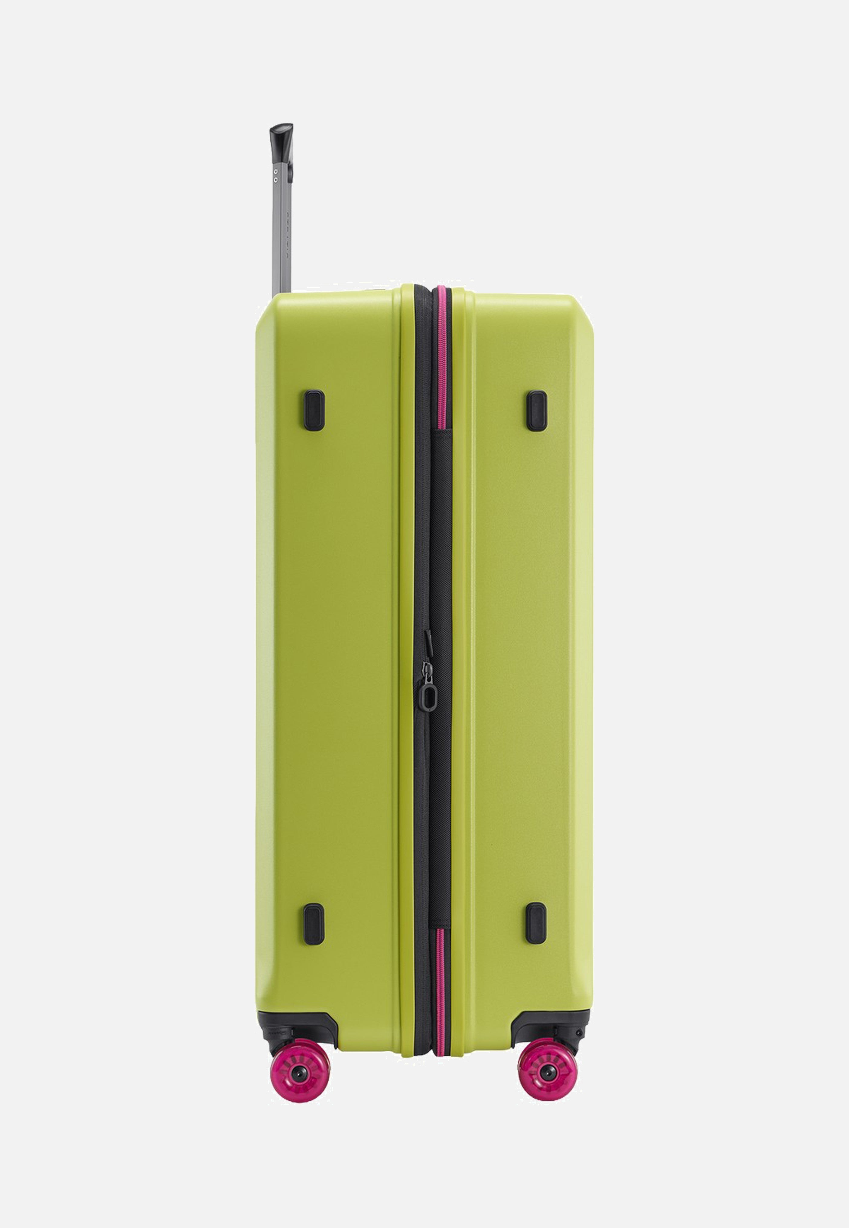 Stratic Buzz Trolley L Lime Green Suitcase