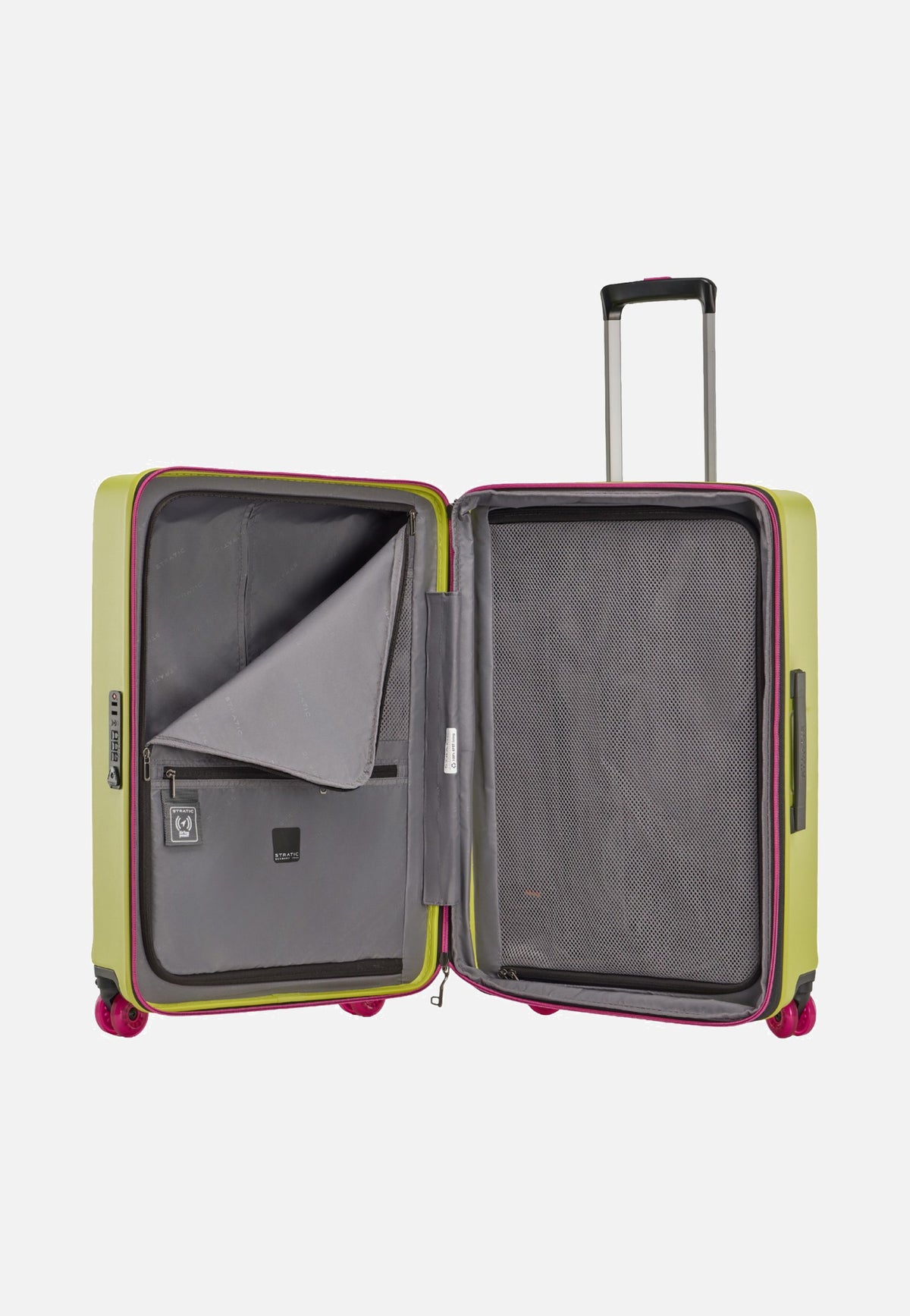 Stratic Buzz Trolley M Lime Green Koffer