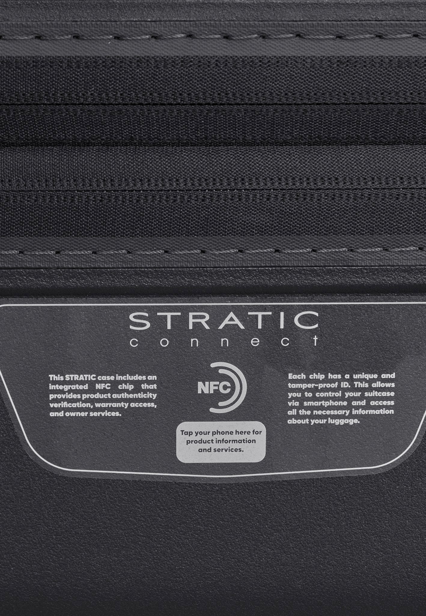 Stratic Novium ML Trolley S Black Suitcase