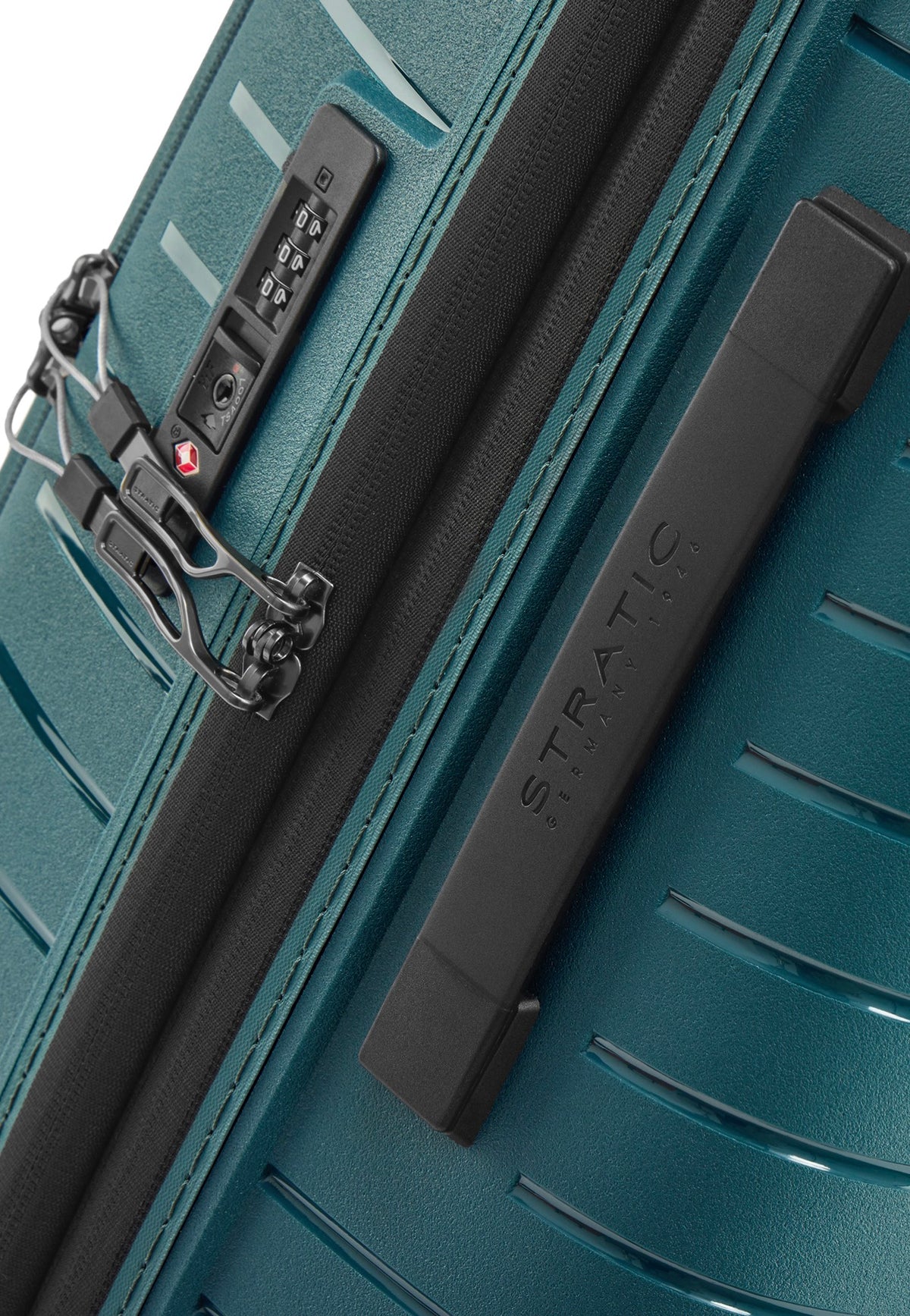 Stratic Novium ML Trolley L Petrol Suitcase