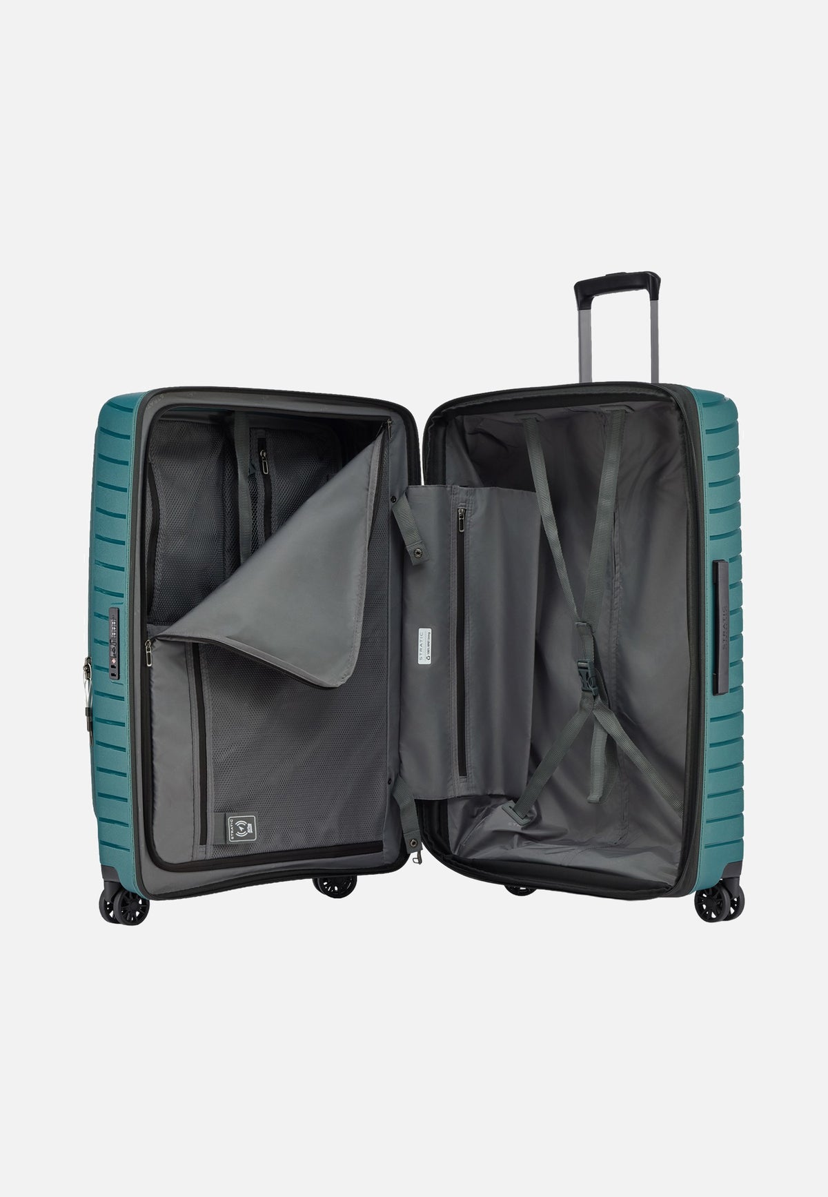 Stratic Novium ML Trolley L Petrol Suitcase
