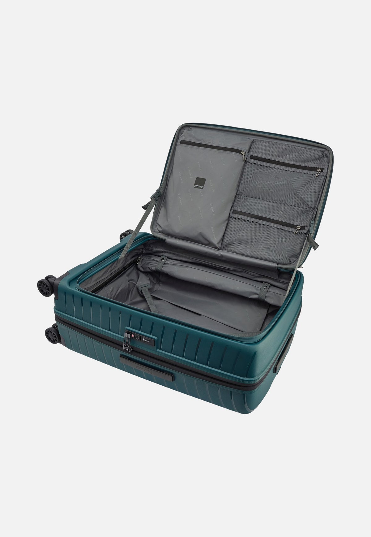 Stratic Novium ML Trolley L Petrol Suitcase