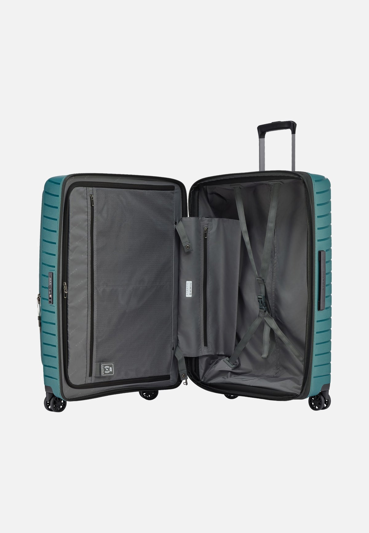 Stratic Novium ML Trolley L Petrol Suitcase