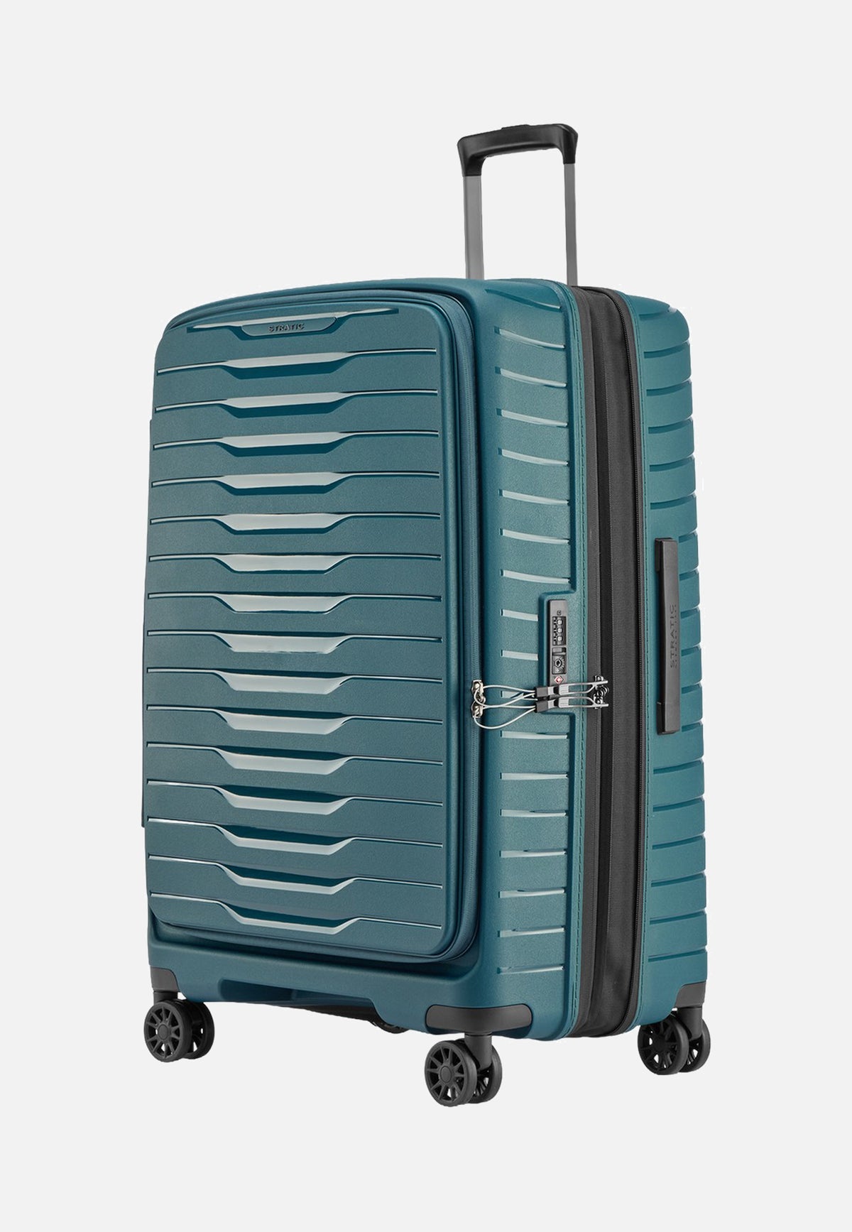 Stratic Novium ML Trolley L Petrol Suitcase