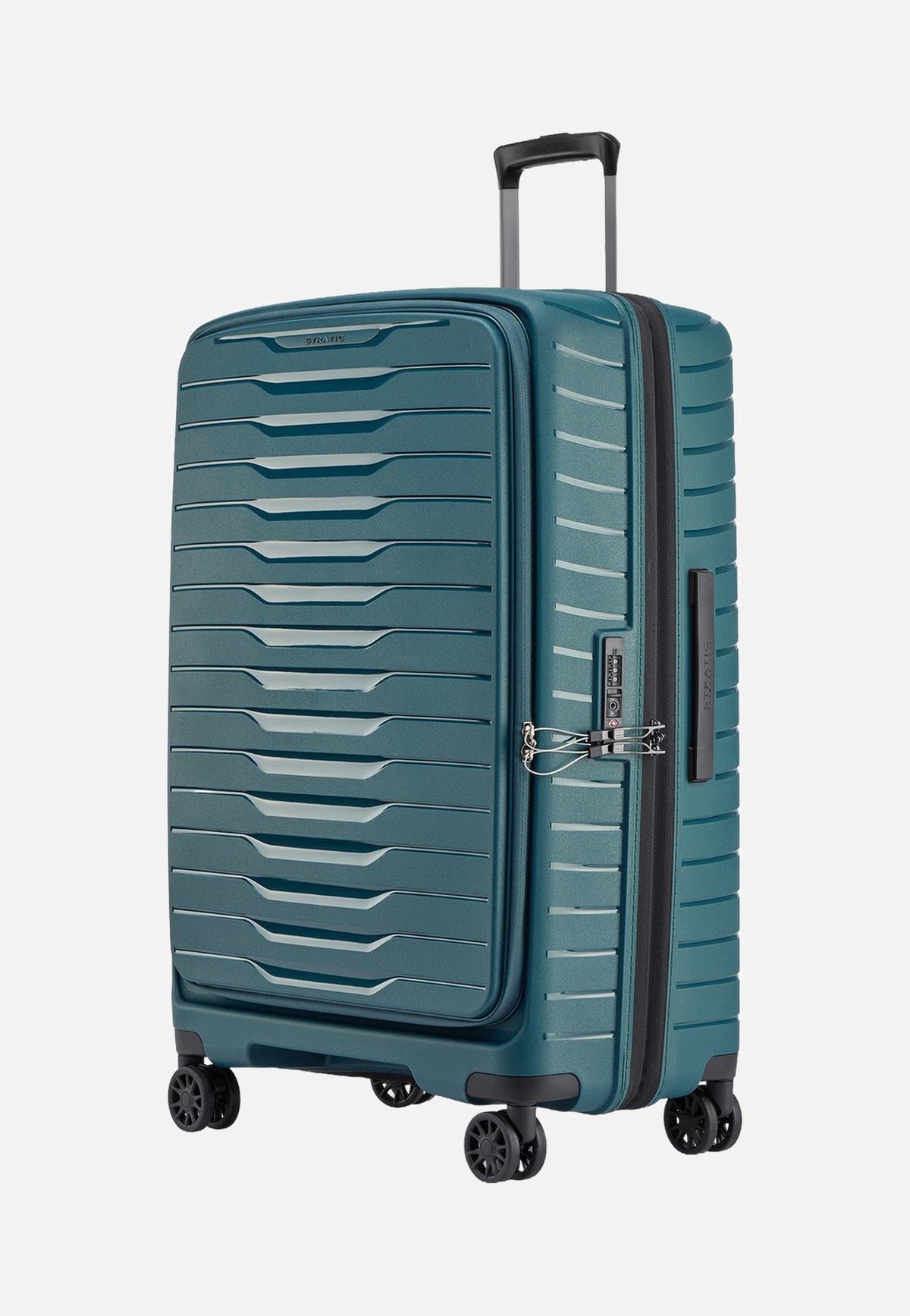 Stratic Novium ML Trolley L Petrol Suitcase