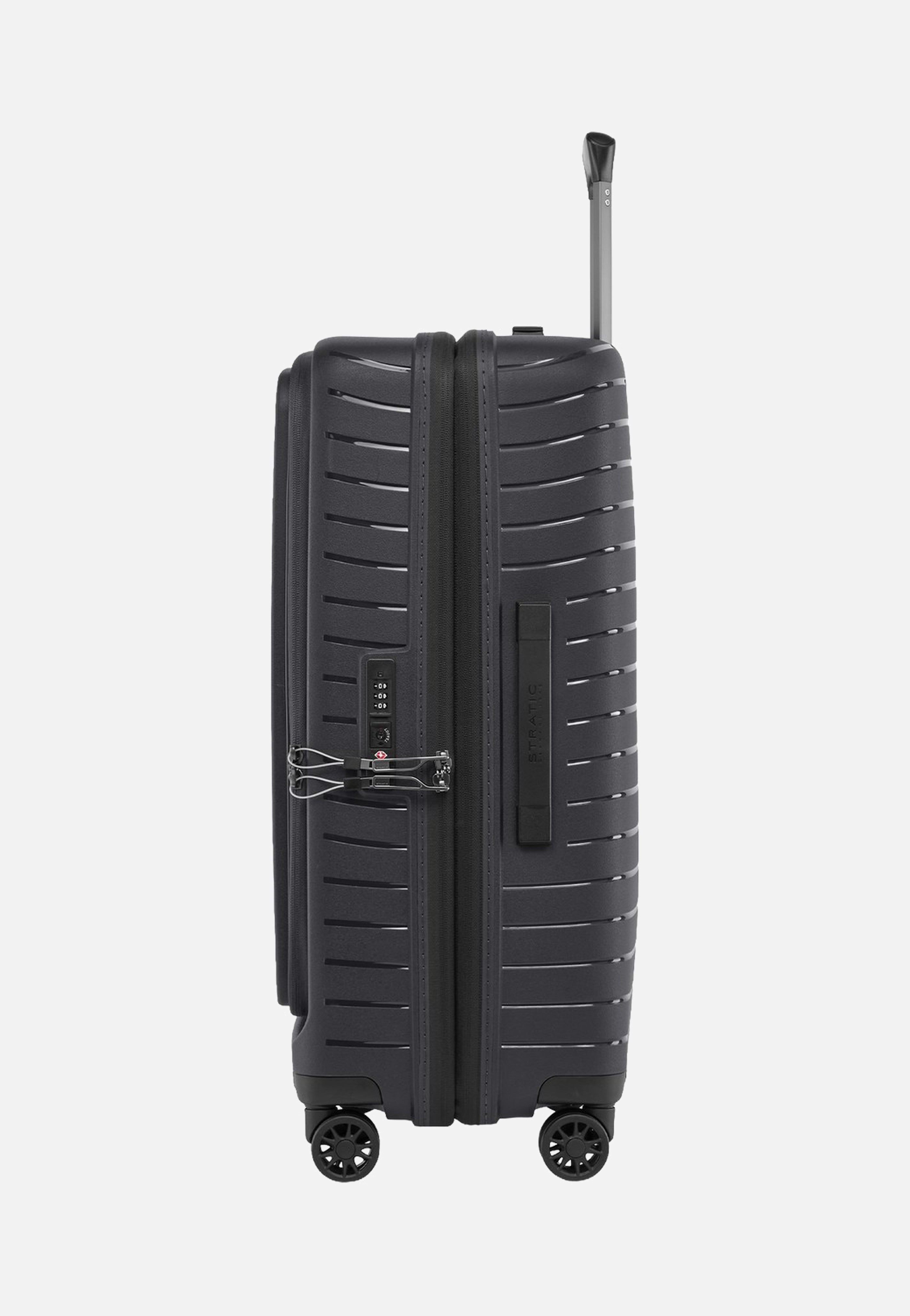 Stratic Novium ML Trolley M Black Suitcase