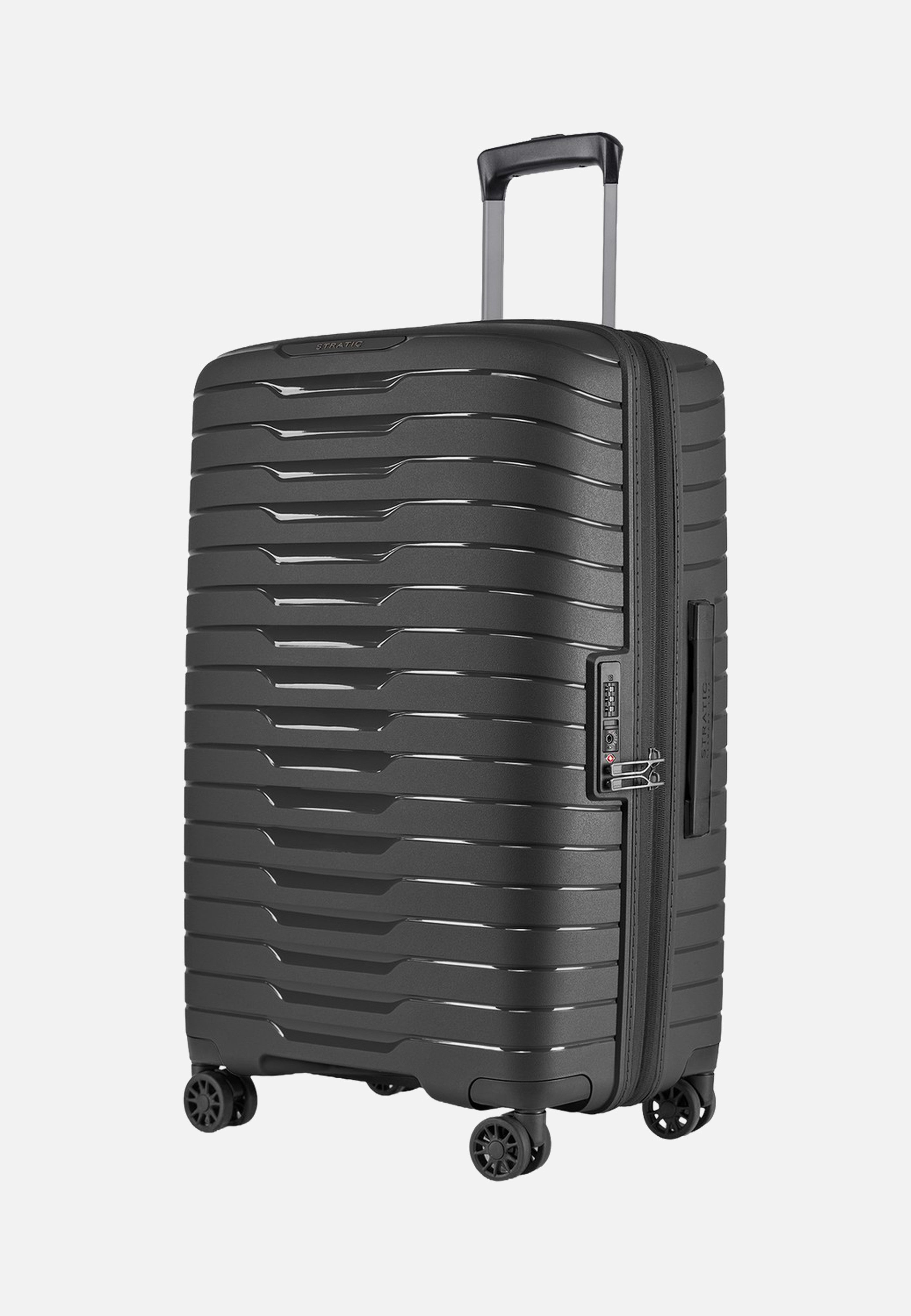 Stratic Novium SL Trolley M Black Suitcase