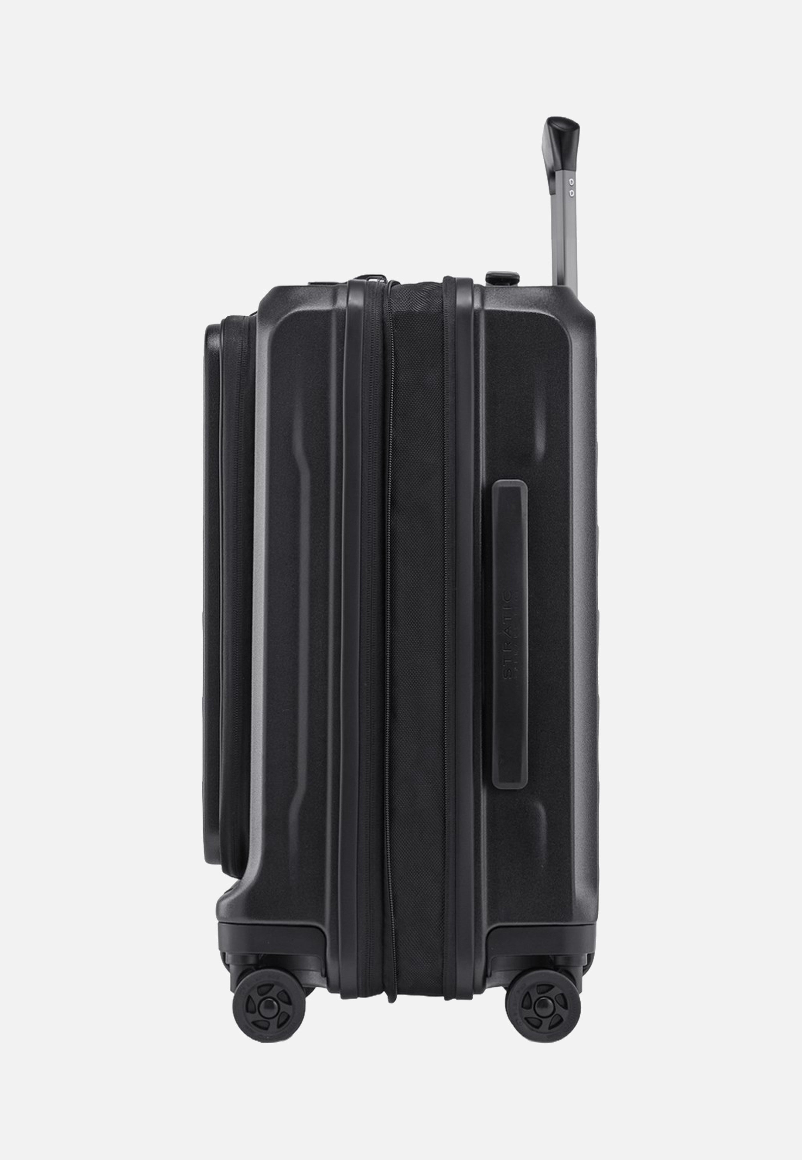 Stratic Phoenix ML Trolley S Black Suitcase