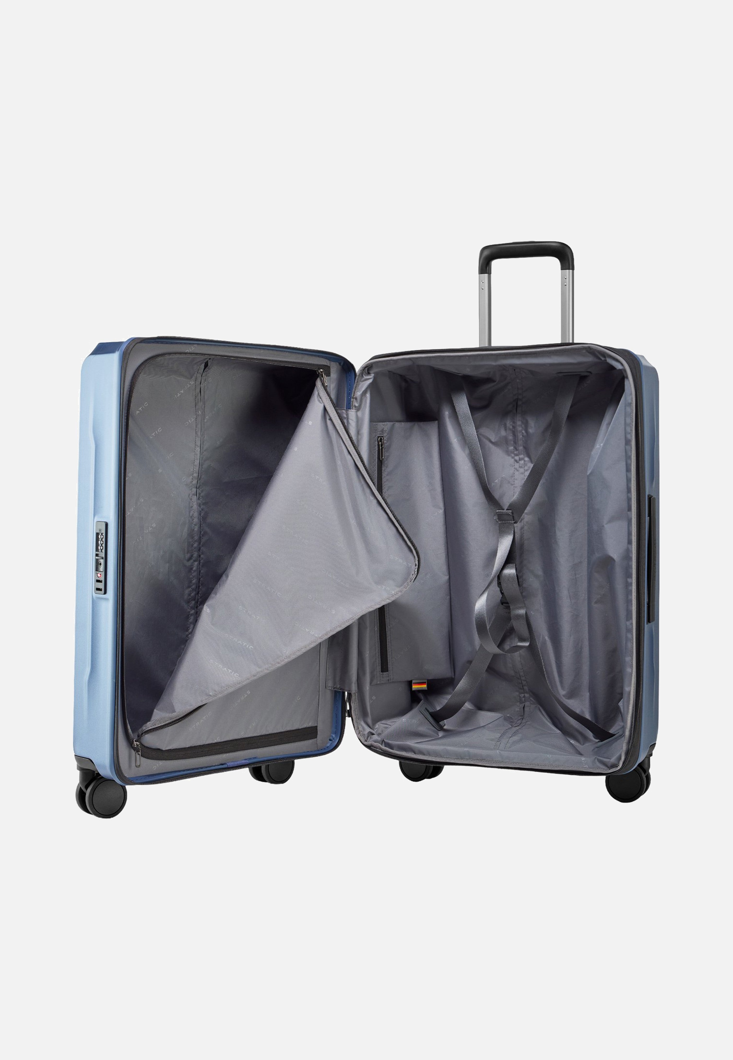 Stratic Phoenix SL Trolley M Dark Blue Suitcase
