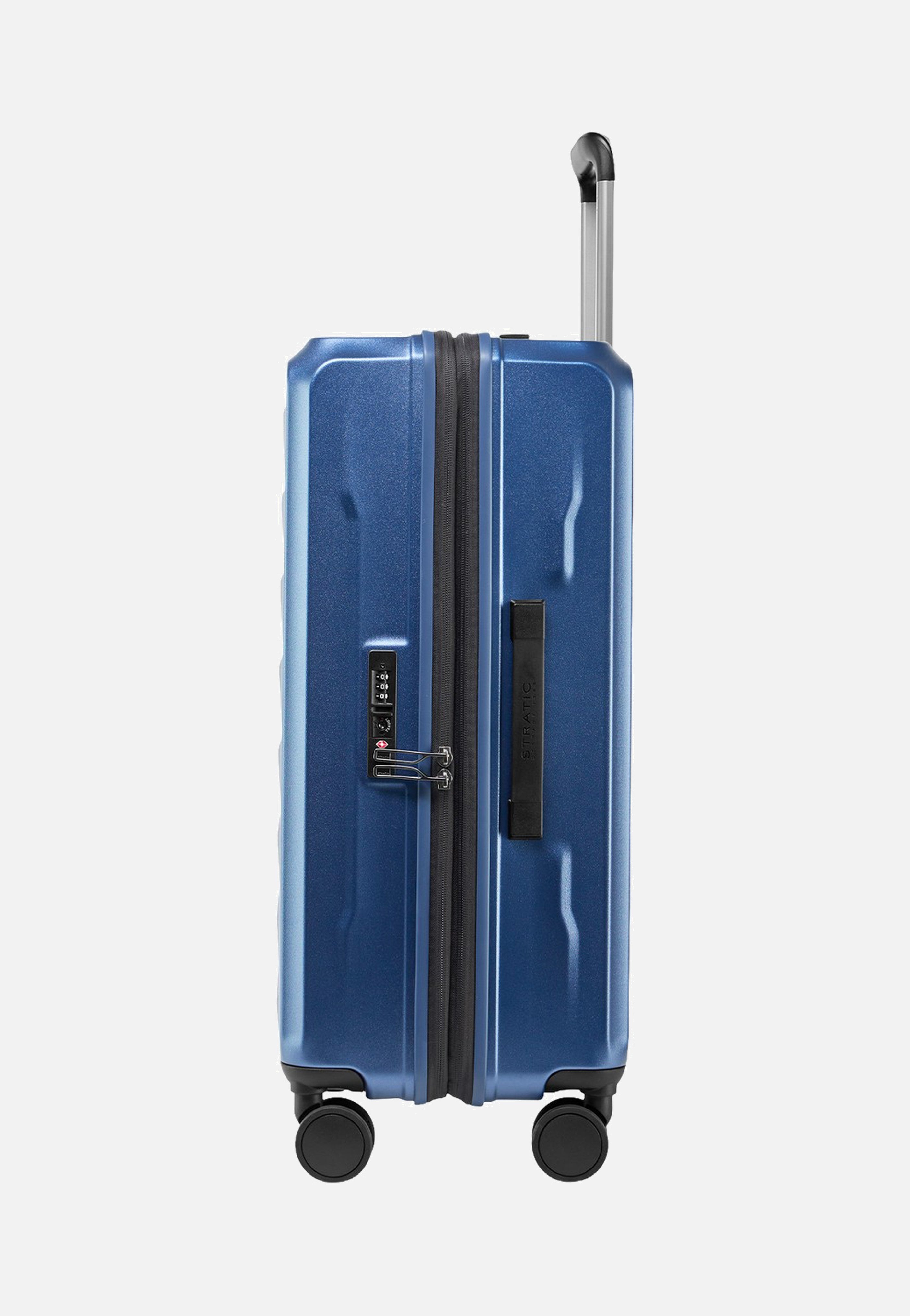 Stratic Phoenix SL Trolley M Dark Blue Suitcase