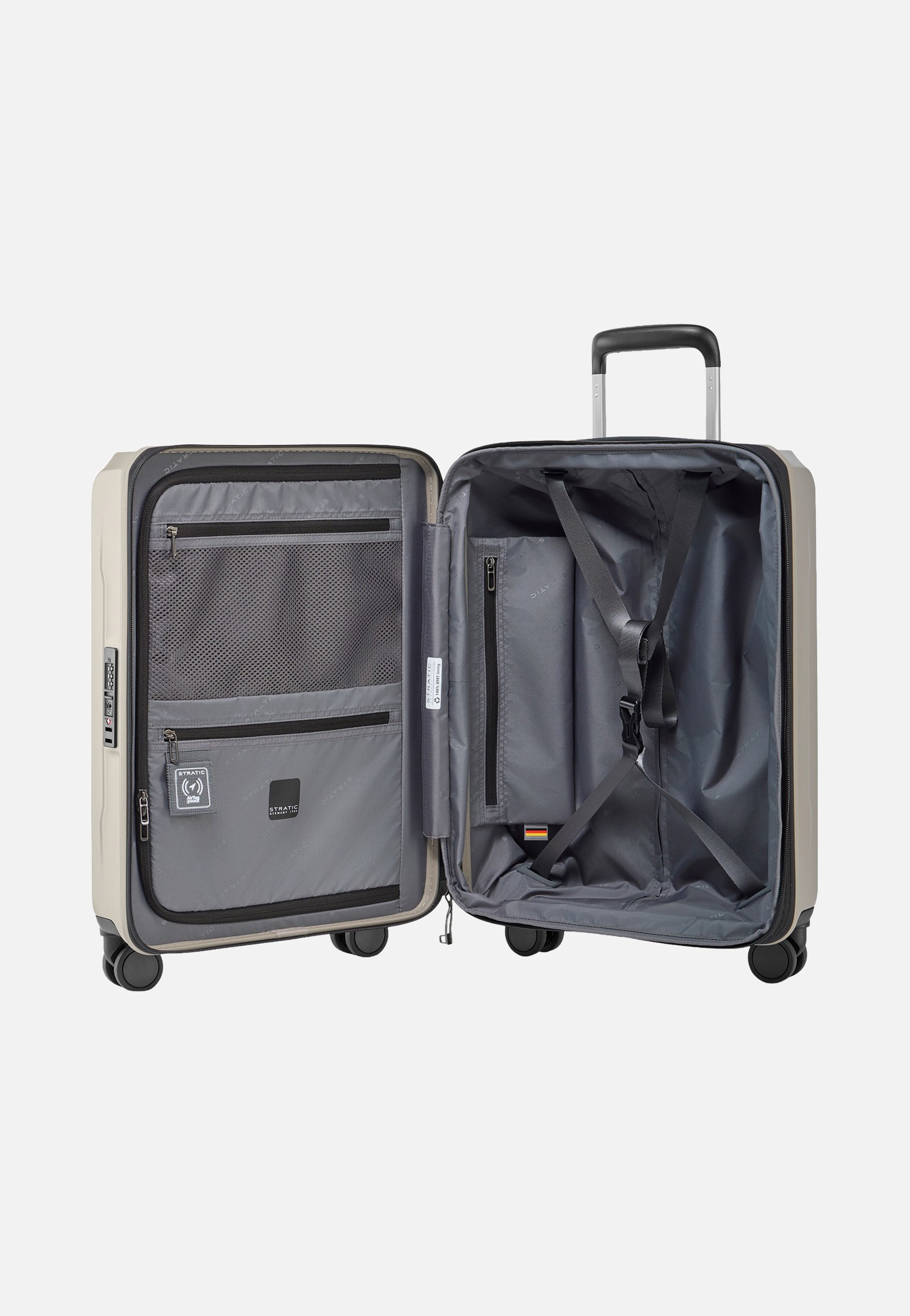 Stratic Phoenix SL Trolley S Champagne Suitcase