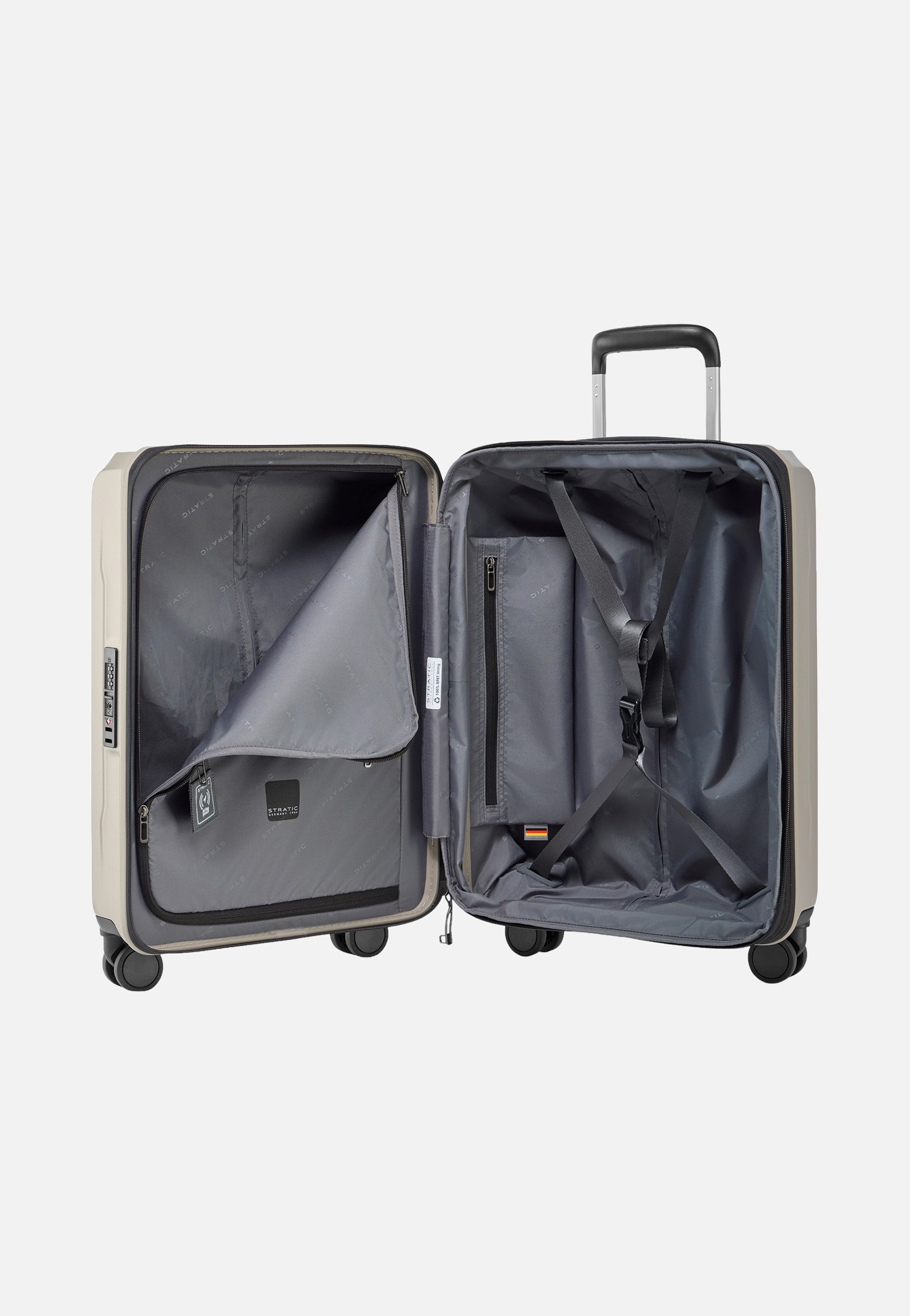 Stratic Phoenix SL Trolley S Champagne Suitcase
