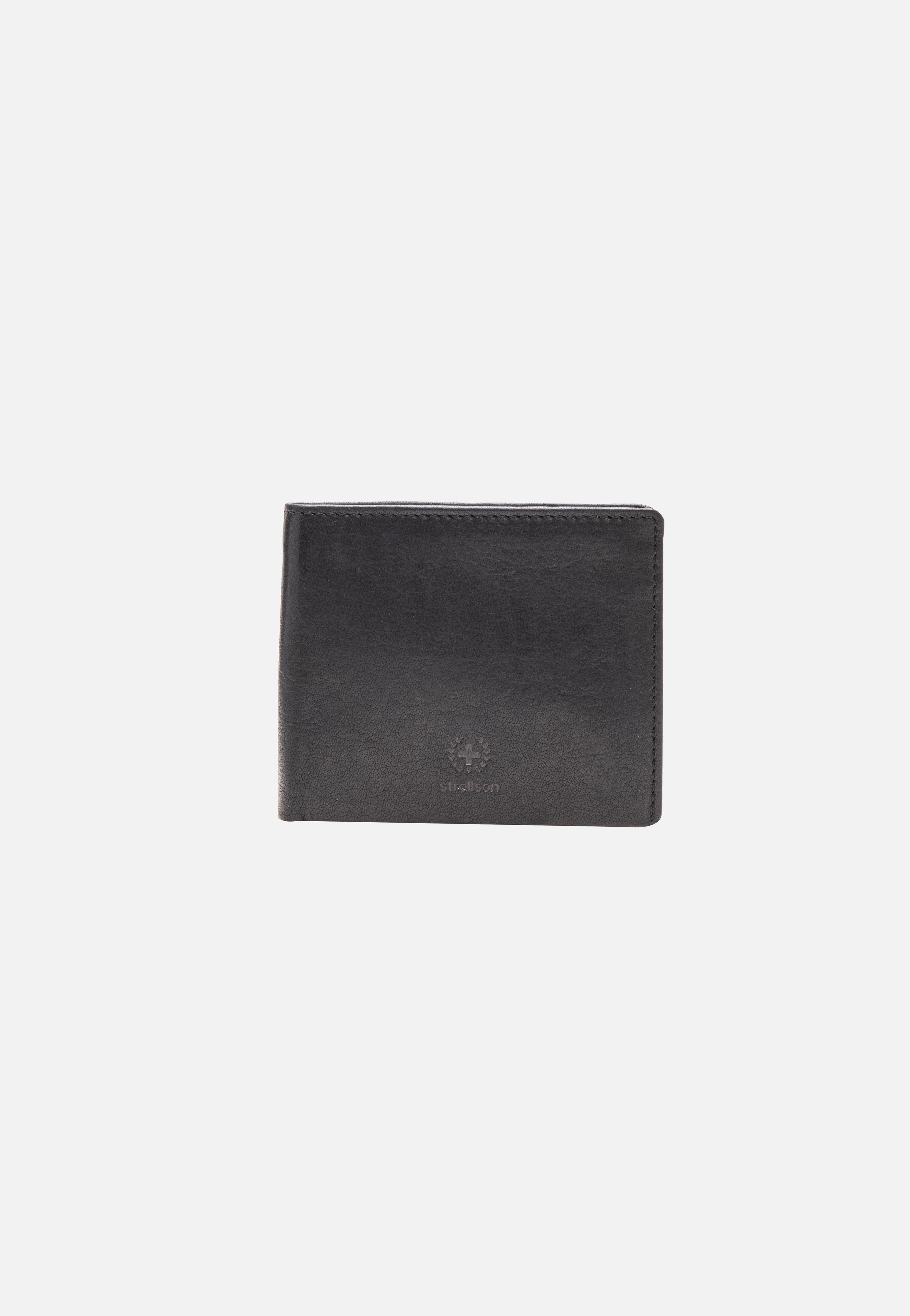 Strellson Blackwall BillFold H8 Black Portemonnaie