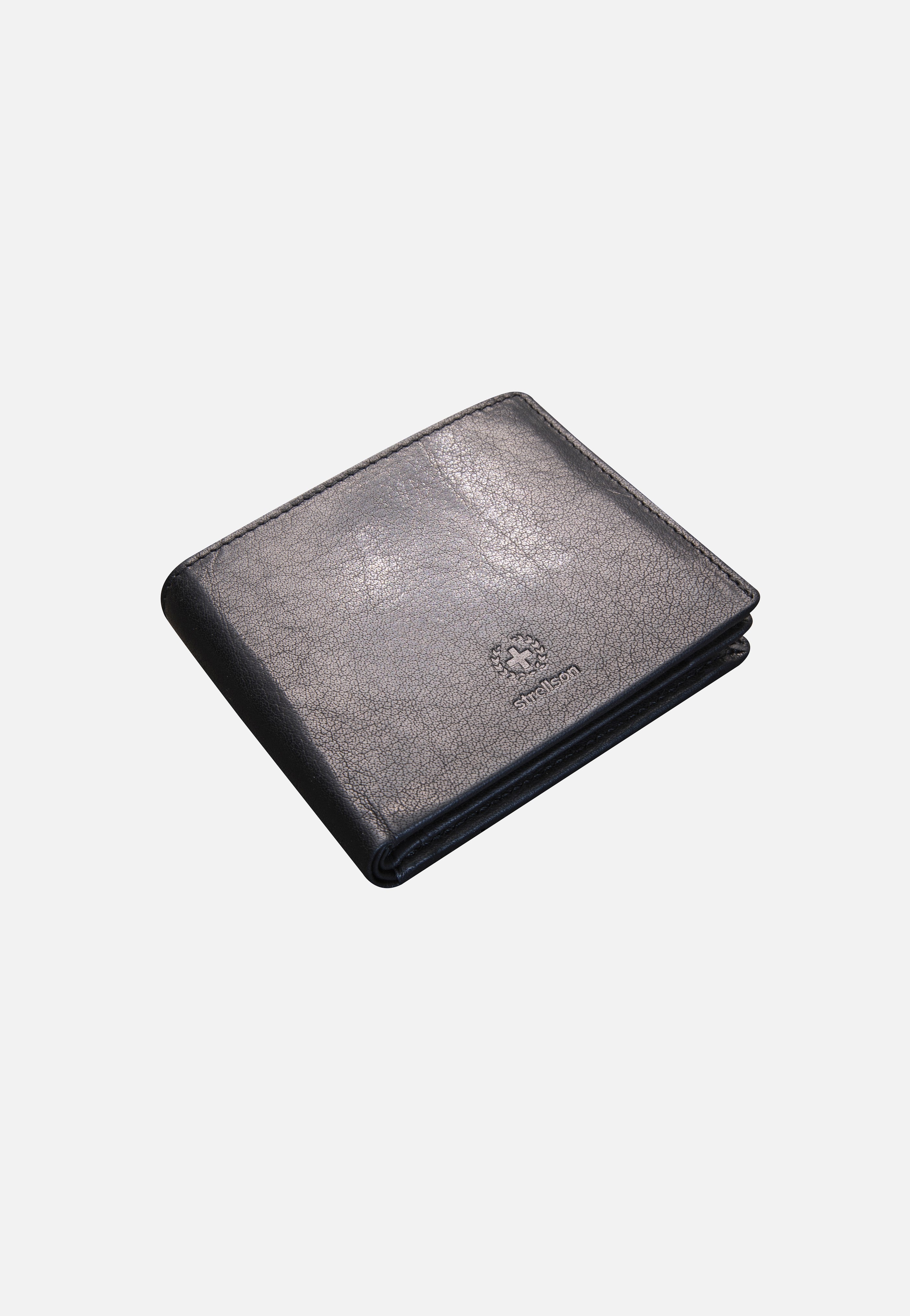 Strellson Blackwall BillFold H8 Black Portemonnaie